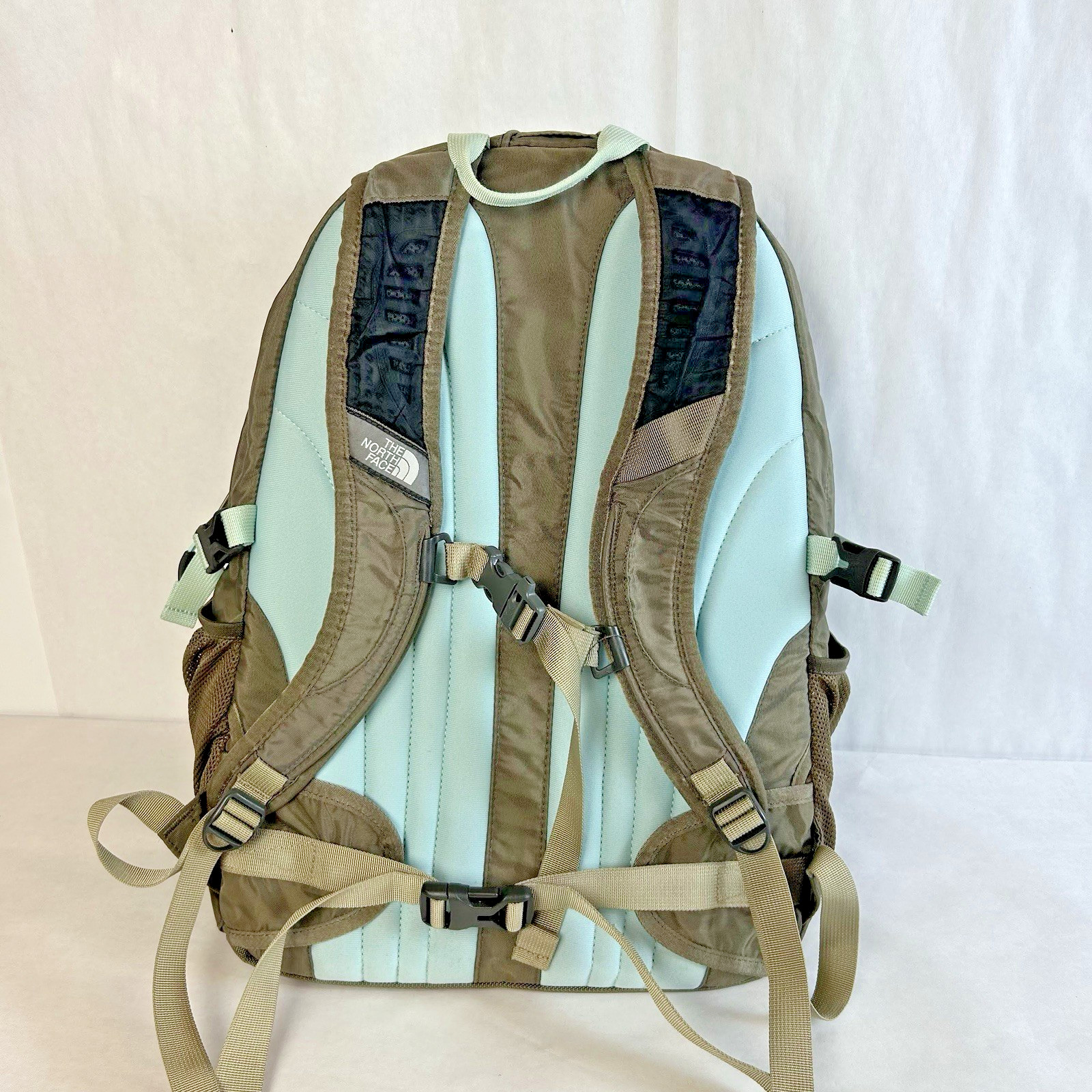 The North Face Backpack Unisex Brown Olive Recon Everyday School College Bookbag