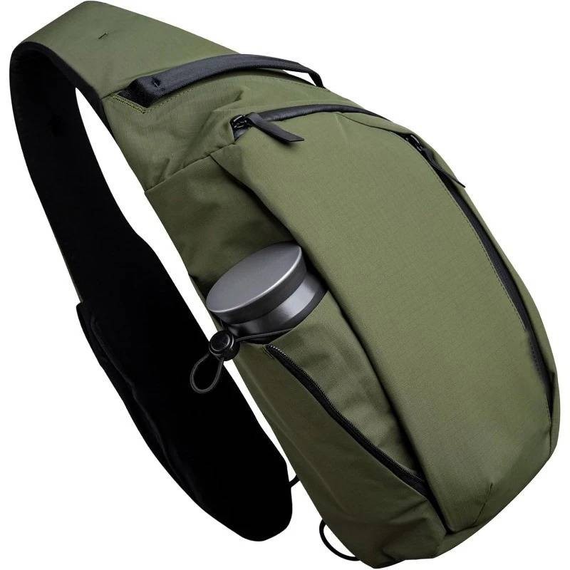 7.5L Right Shoulder Chest Bag Single Shoulder water Bottle pocket Sling Backpack