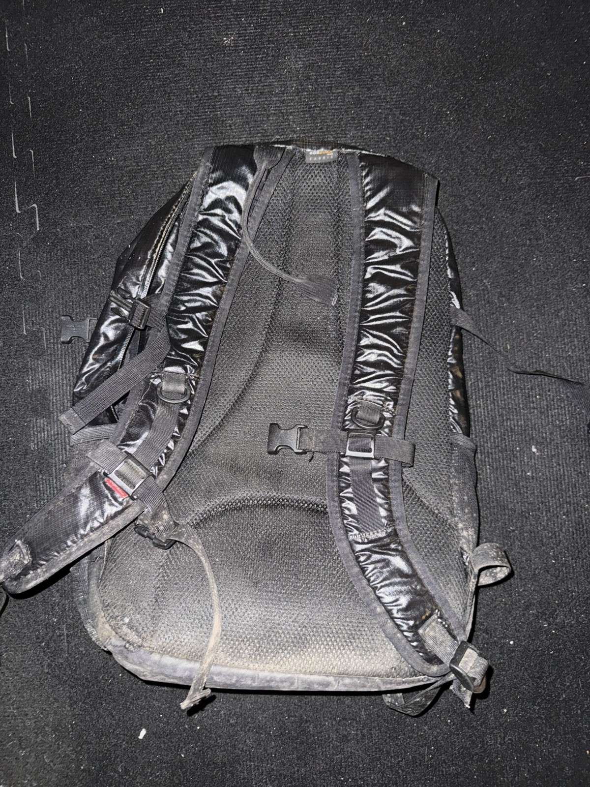 Supreme Cordura FW17 Ripstop Nylon Backpack Black – 100% Authentic – Used