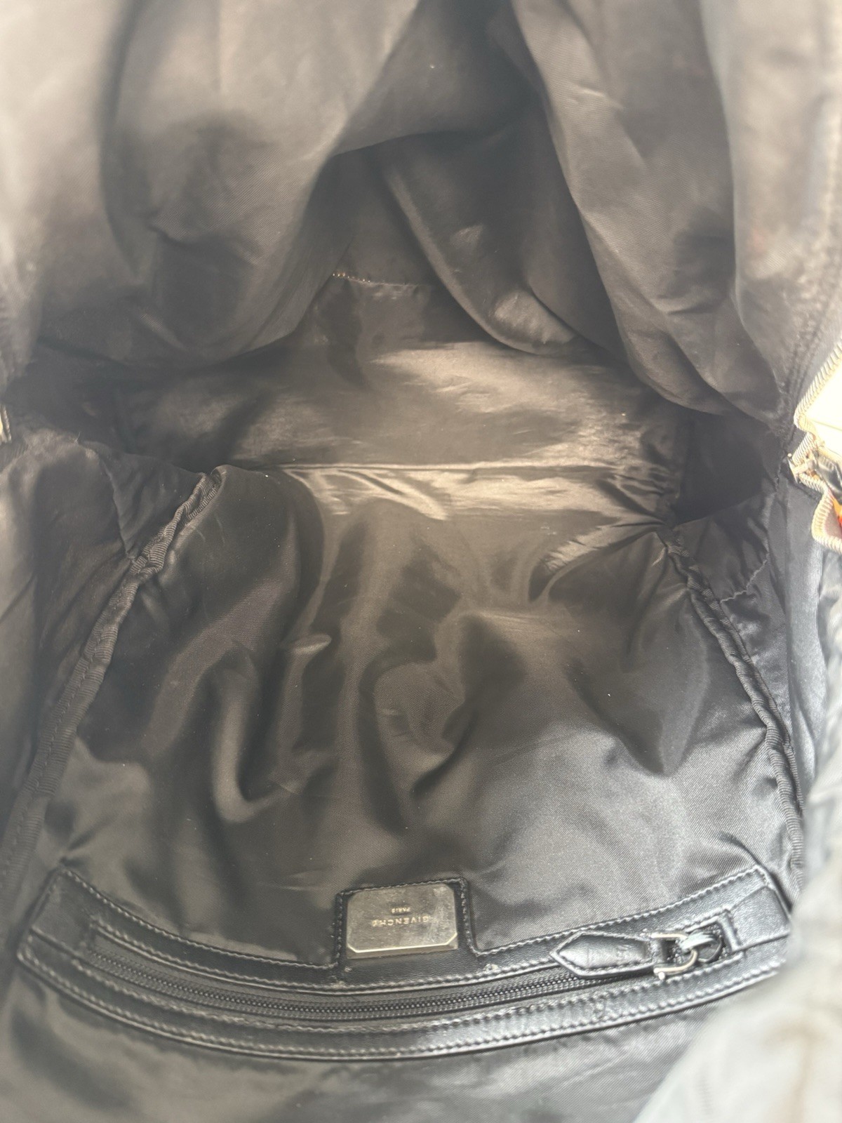 Givenchy Paris Multicolor Backpack Men’s Orange Black