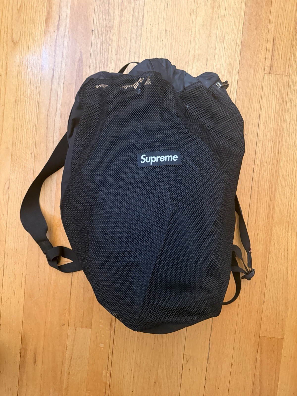 Supreme Draw String Mesh Back Pack