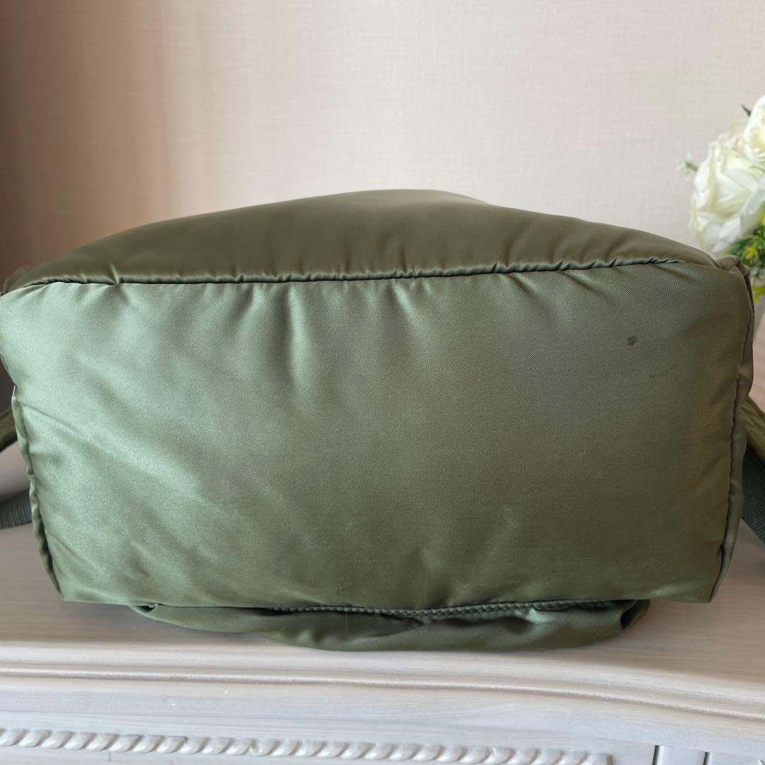 PORTER Yoshida TANKER Daypack Backpack Sage Green made in Japan Authentic