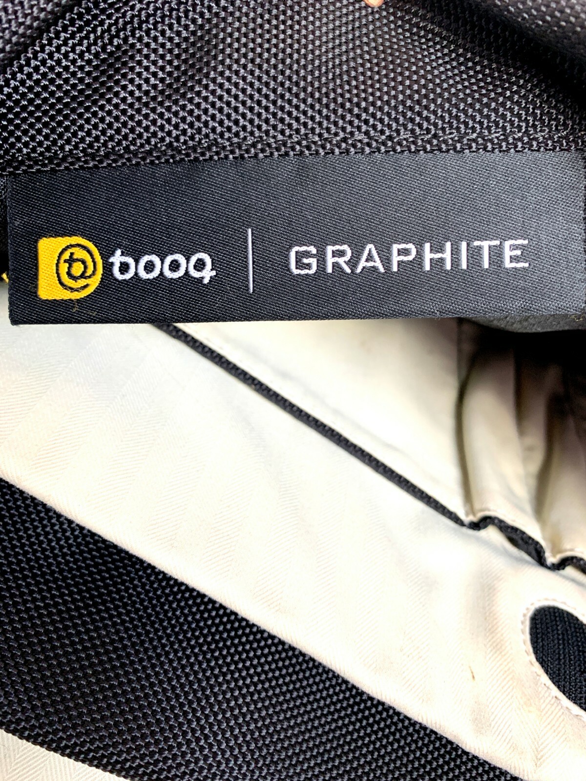Booq Graphite BLACK NYLON FLAP PADDED LAPTOP SHOULDER BAG ORGANIZER BRIEFCASE