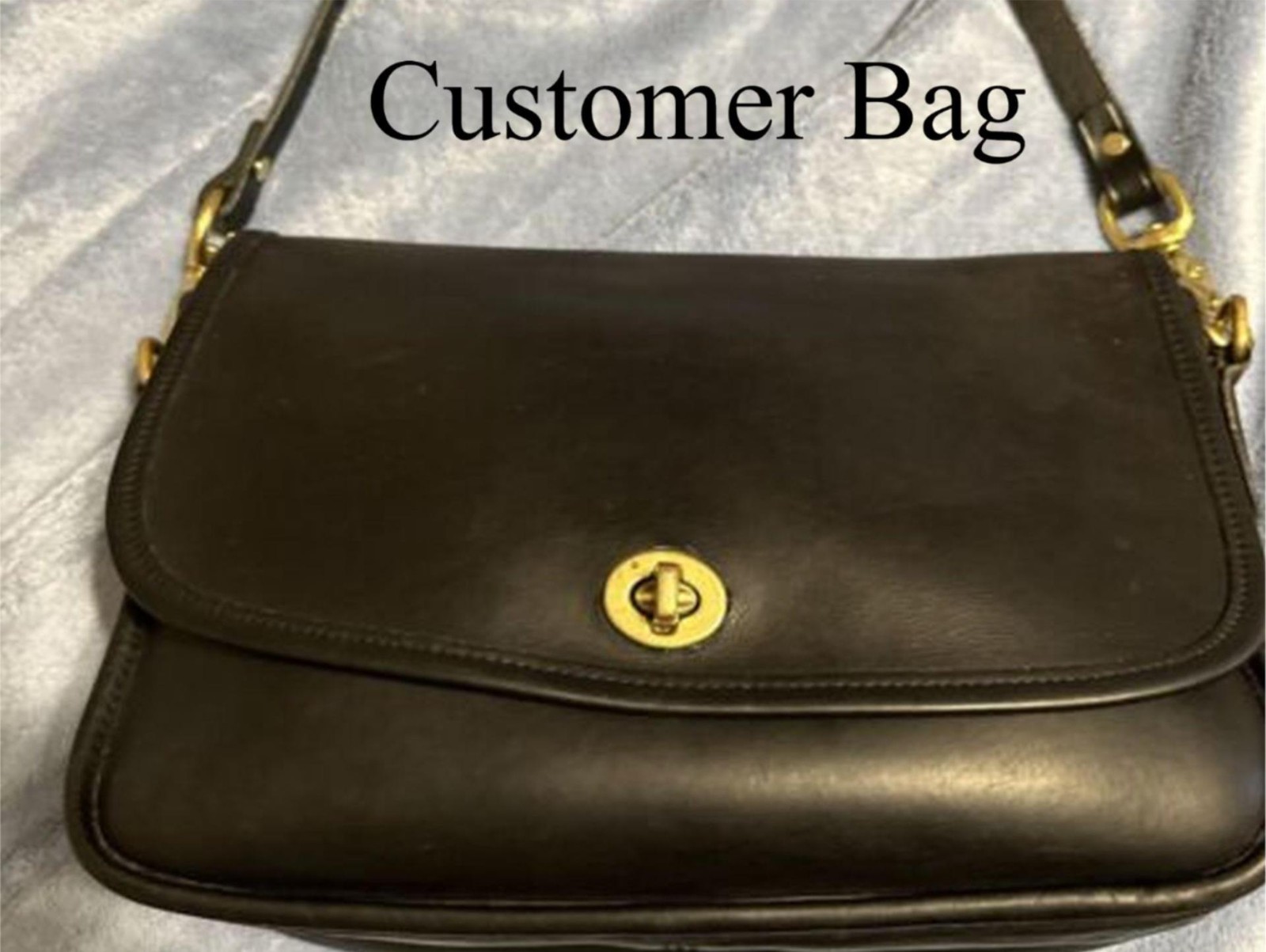Adjustable Leather Replacement Strap fits Vintage Coach Hand Bags & Purses