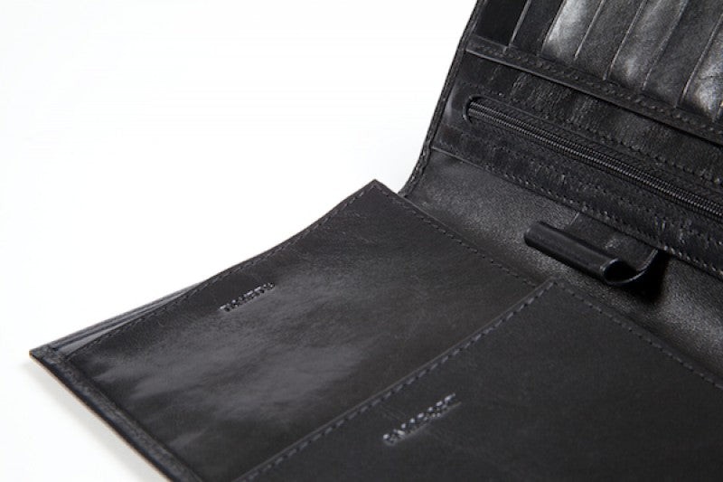 Bosca Men’s Old Leather Collection – Flight Attendant ( Black , One Size ) U2