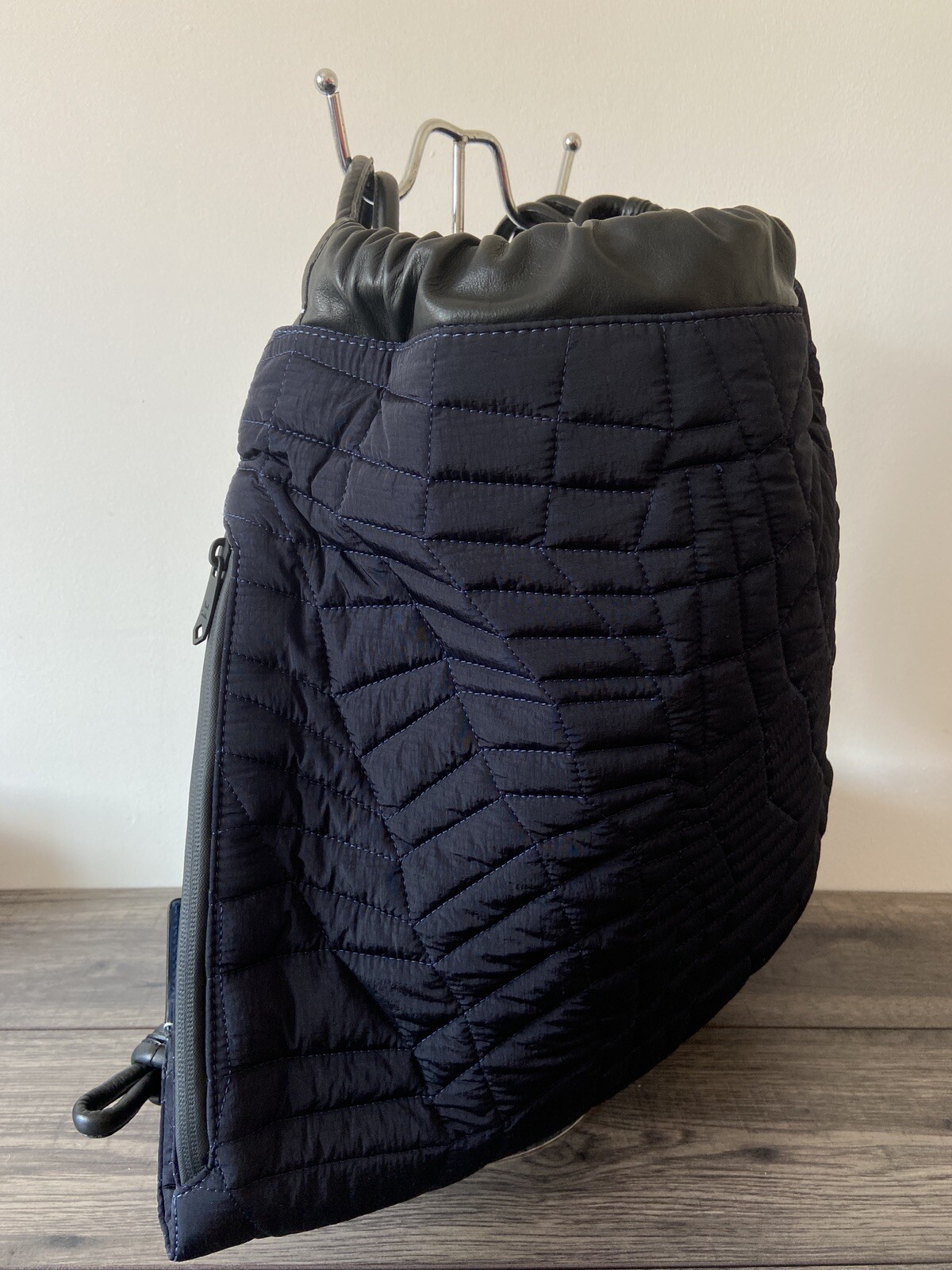 PAUL SMITH RUNWAY SS 20 QUILTED DRAWSTRING BACKPACK RUCKSACK RETAIL €760 BNWT