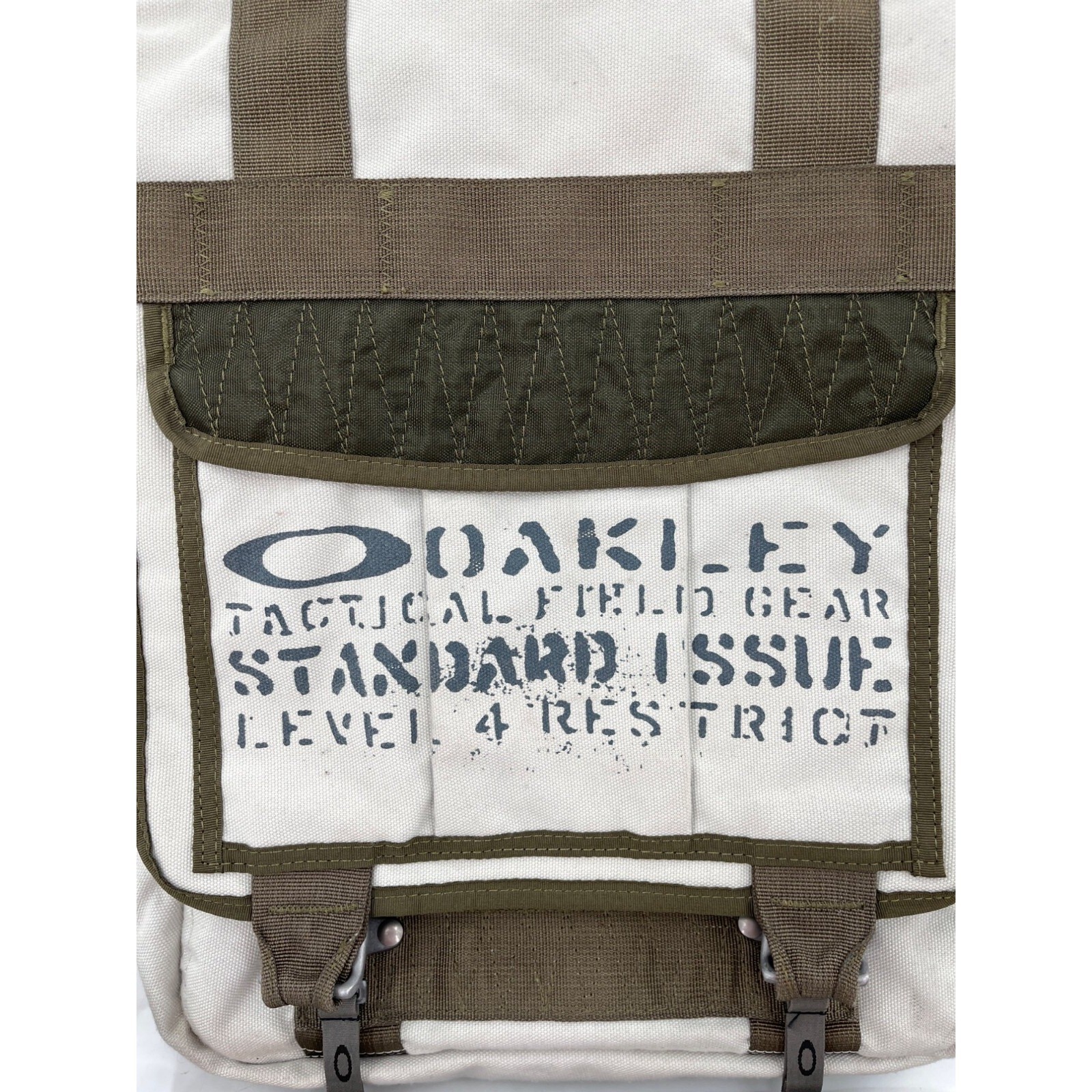 Oakley Tactical Field Gear Standard Issue Canvas Messenger Bag Adjustable Strap