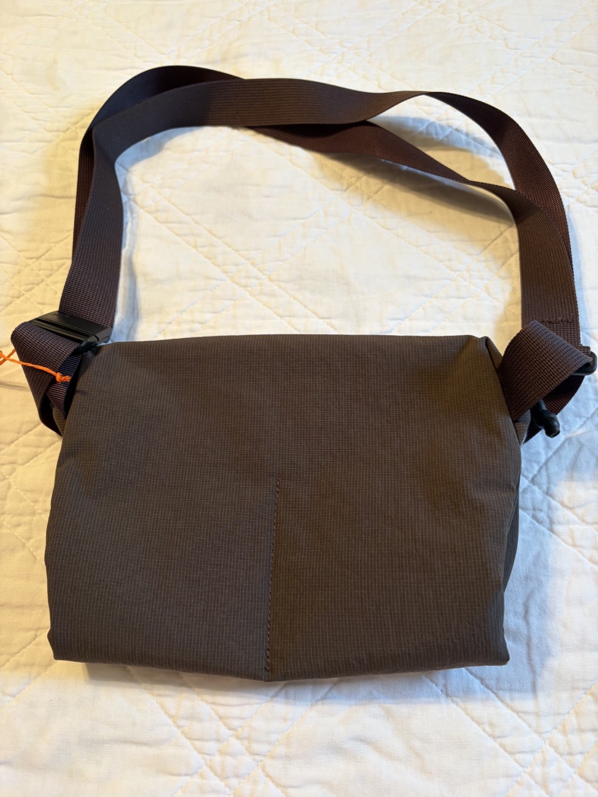 Bellroy Lite Sling Mini 4L River Rock Brown Lightweight Crossbody Bag NWT