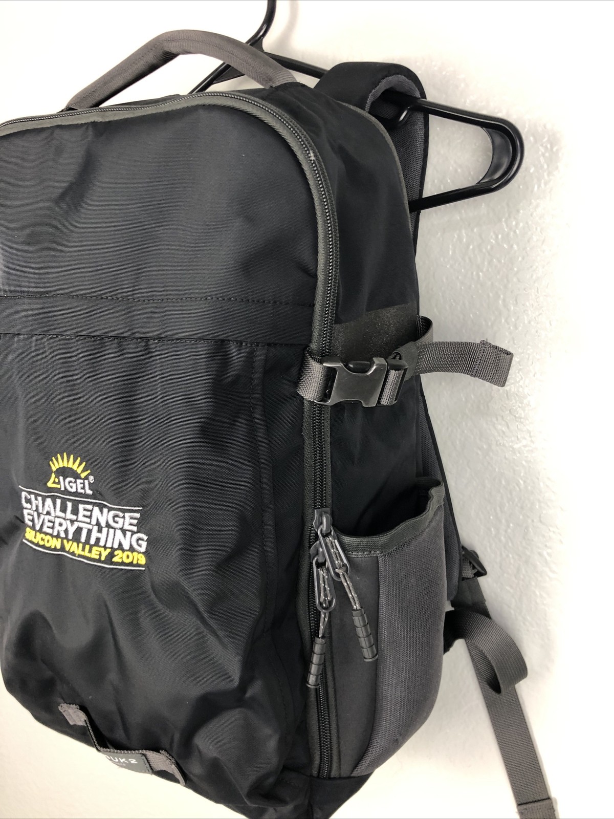 TIMBUK2 The Division Backpack Laptop One Size Black Synthetic Work School Logo