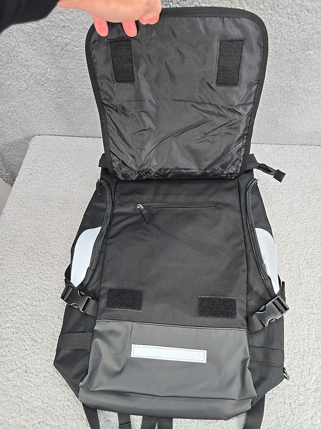 Blackline Essentials Minimalistic Luxury Backpack Water Resistant
