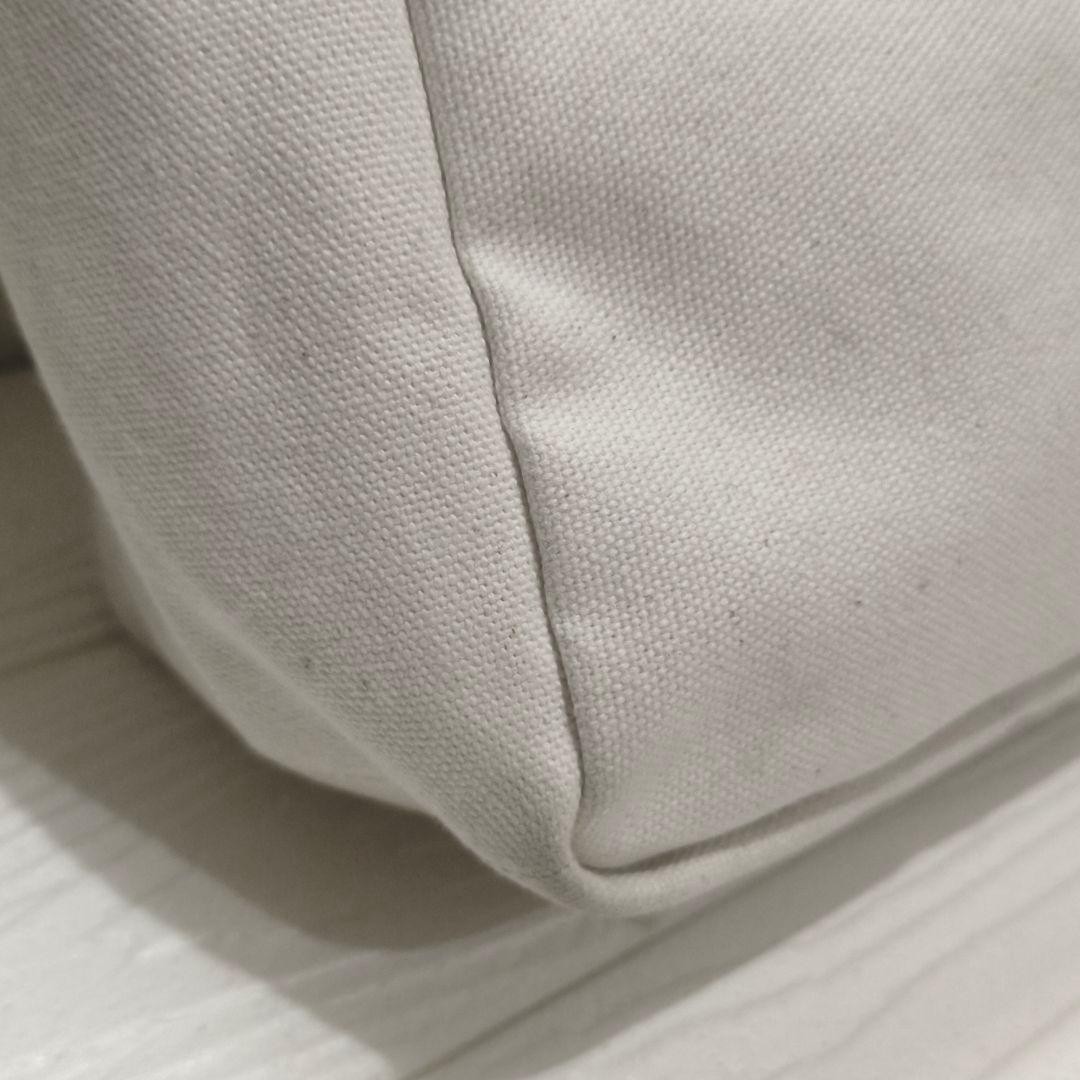 Authentic PORTER × COMME des GARCONS HOMME Canvas Tote 30cm x 45cm x 14cm White