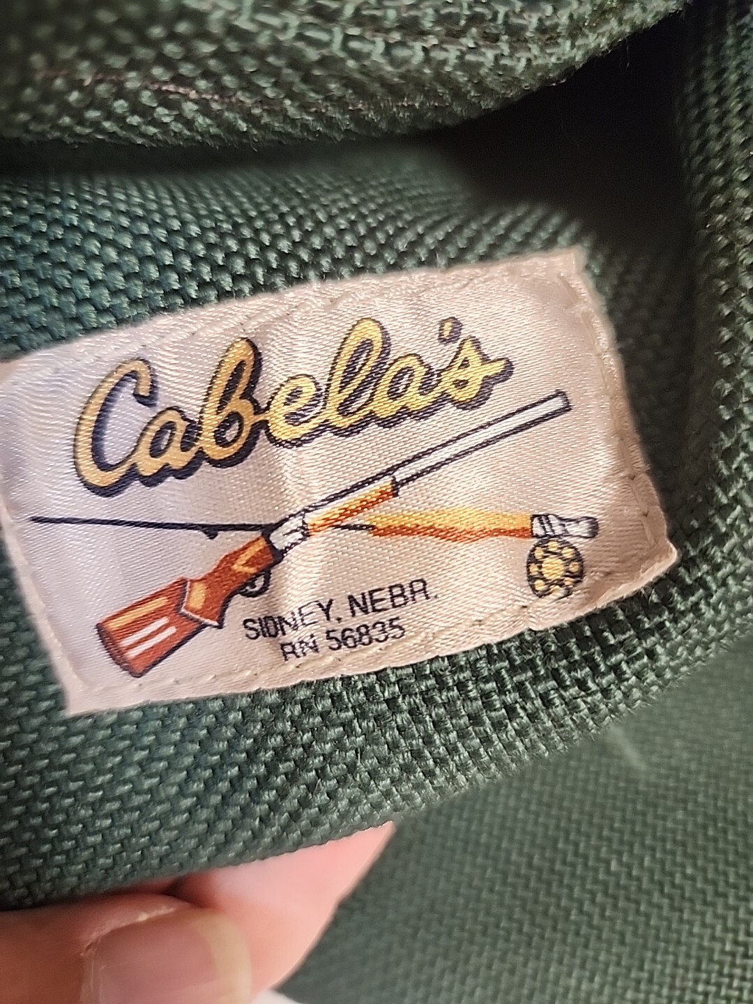 Cabelas Heavy Canvas Duffle Bag EXTRA LARGE 46″ Camping Hunting Outdoors