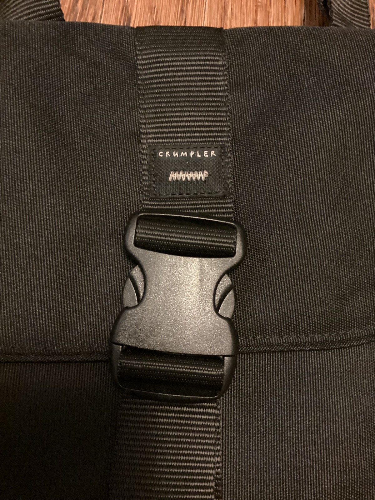 Crumpler The Herbas Small Black Crossbody Messenger Travel Bag