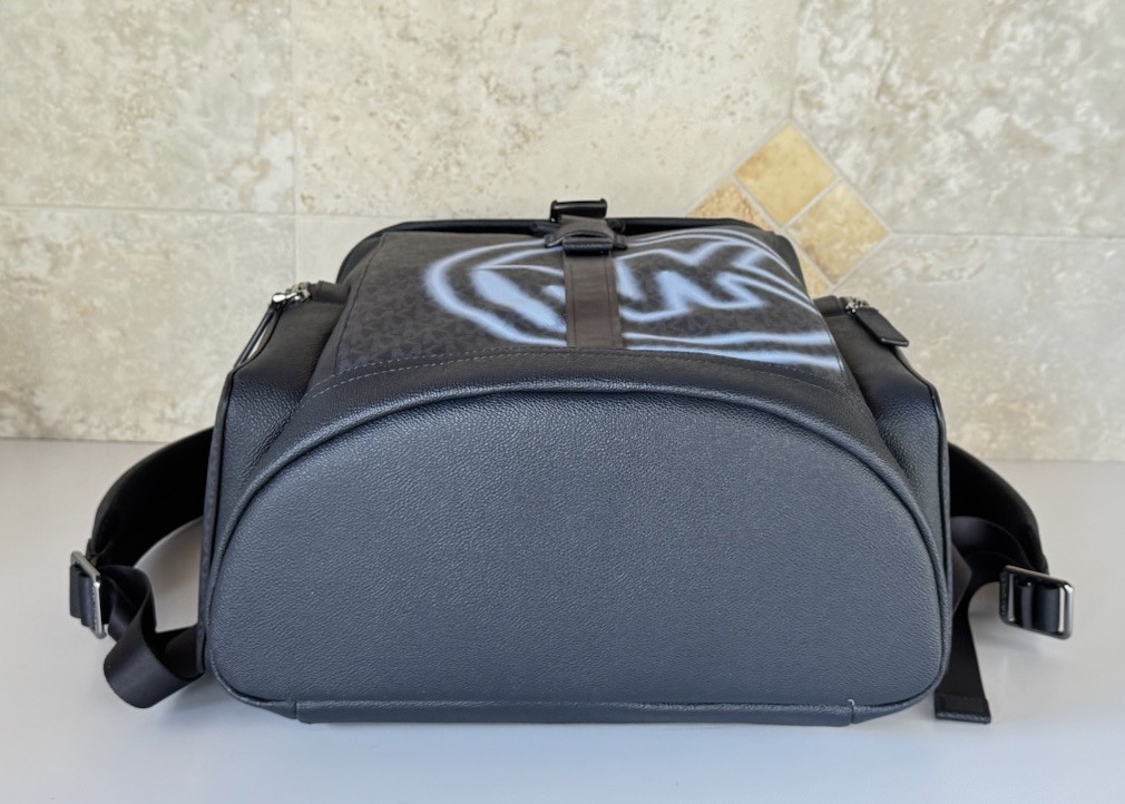 Michael Kors Cooper Large Utility City Backpack MK Dark Navy/Light Sky