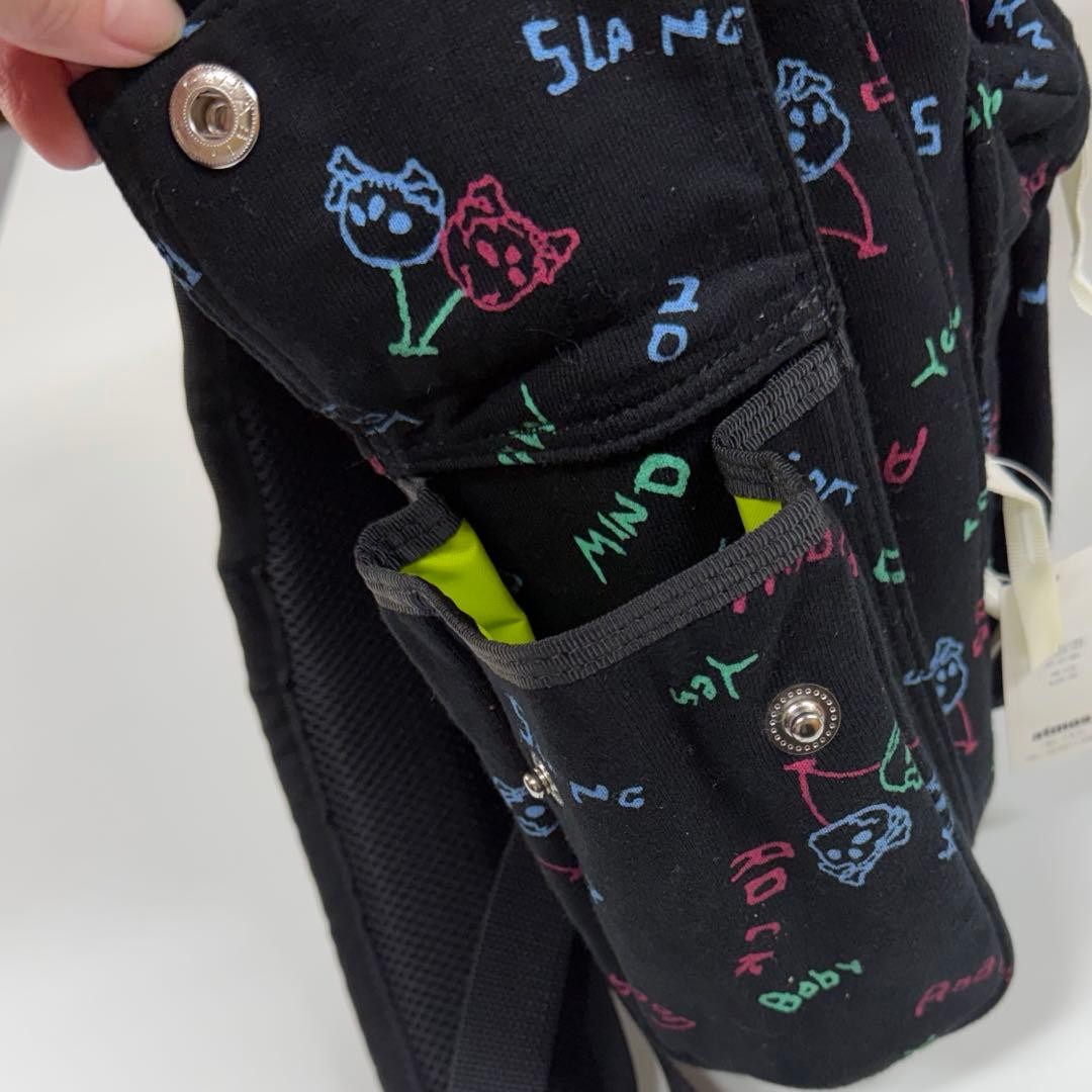 Porter x RNA x atmos Collab Backpack Black with Skull Logo 42cm Used