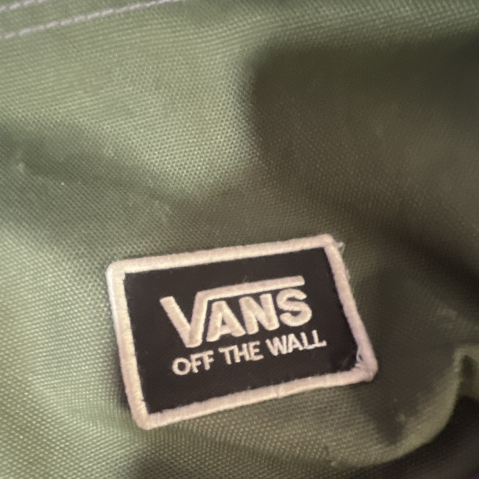 VANS Off The Wall Colorblock Backpack Multicolor/Black Zip, Pockets, Adjustable