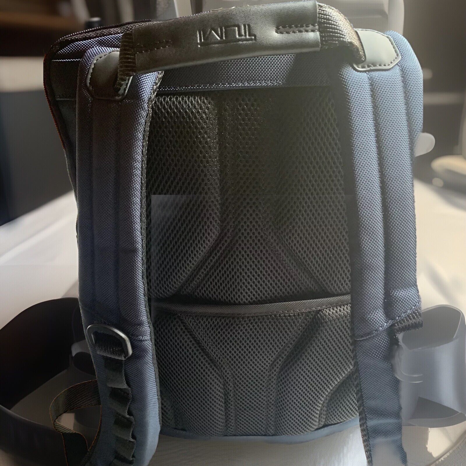 New-Tumi Alpha Bravo Logistics Flap Lid Backpack $525 NAVY