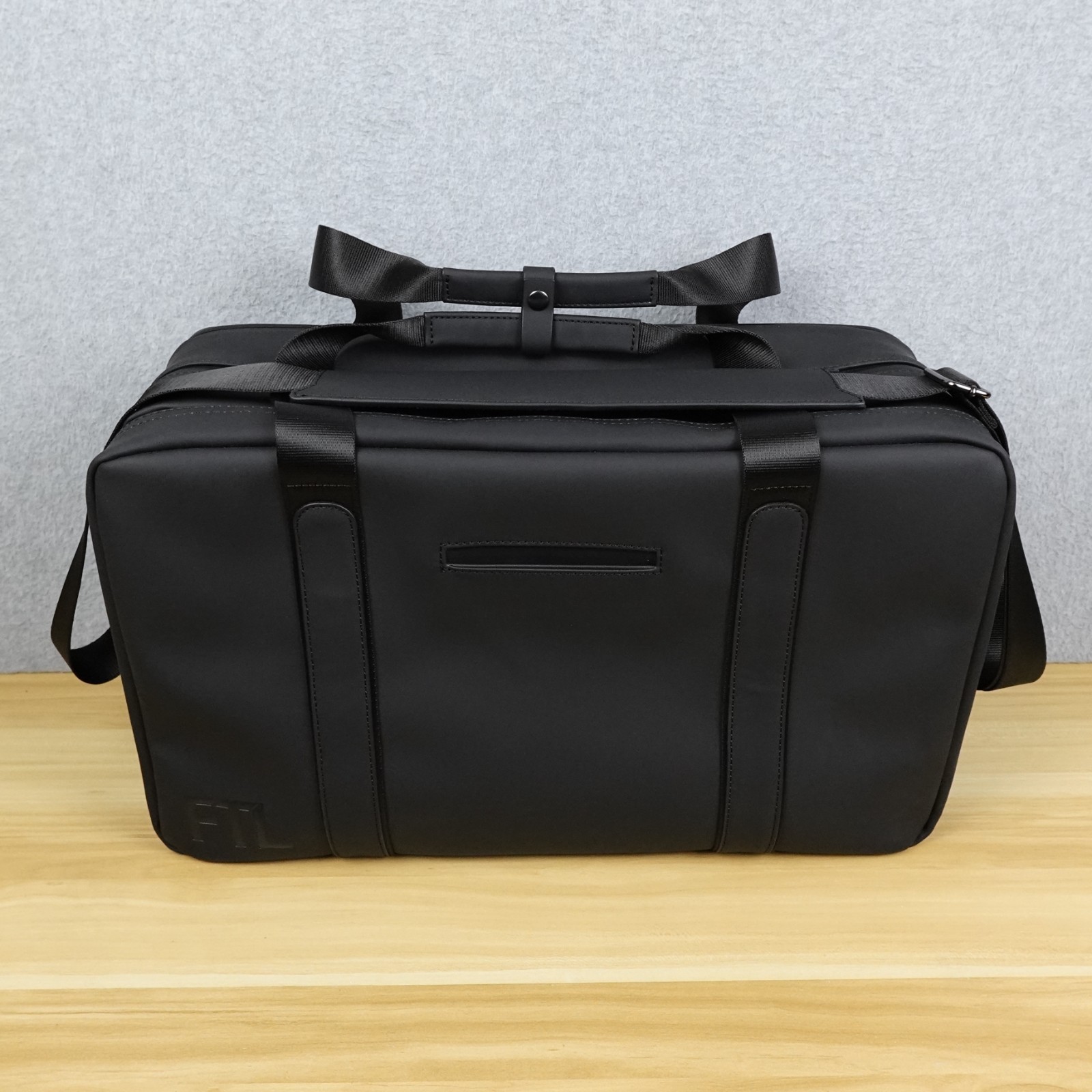 FTL Pro Men’s Travel Bag Black, Dust Bag Unused w/Embroidery