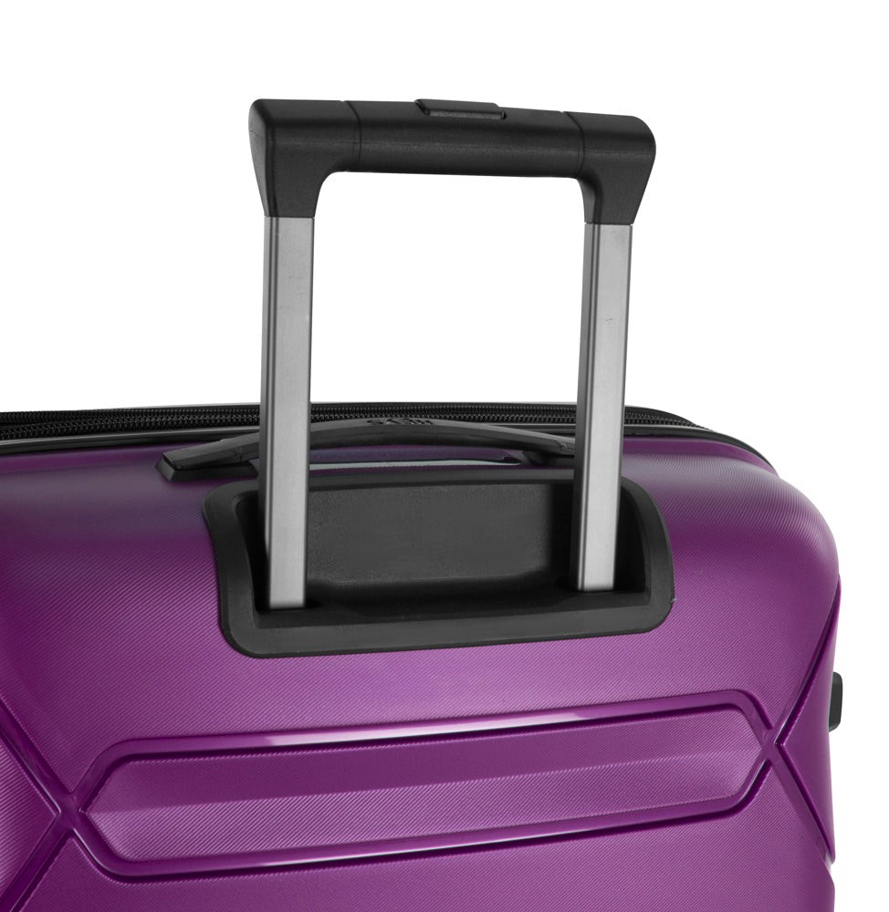 Heys Milos Durable and lightweight luggage, Plum 21 Inch Carry On U1