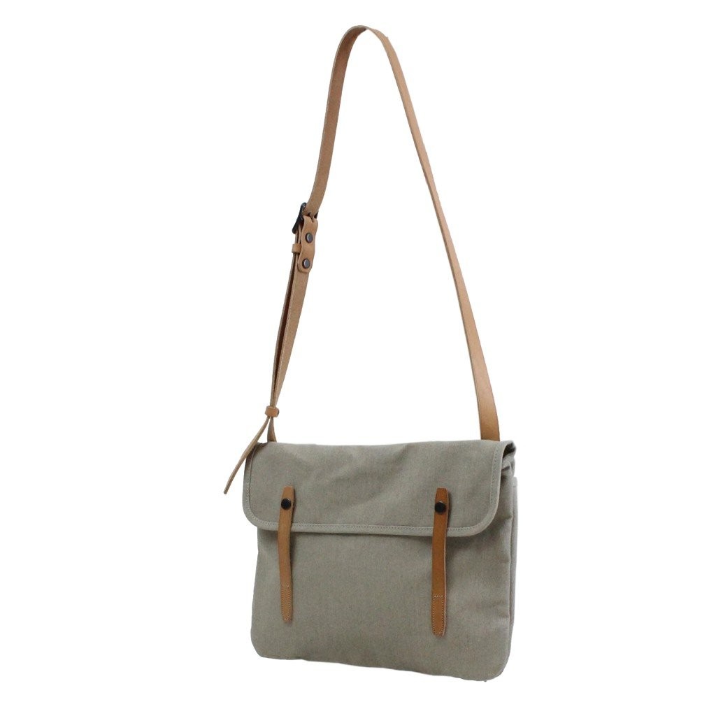 PORTER TEXTURE IRISH LINEN Shoulder Bag, Natural, 141-04070