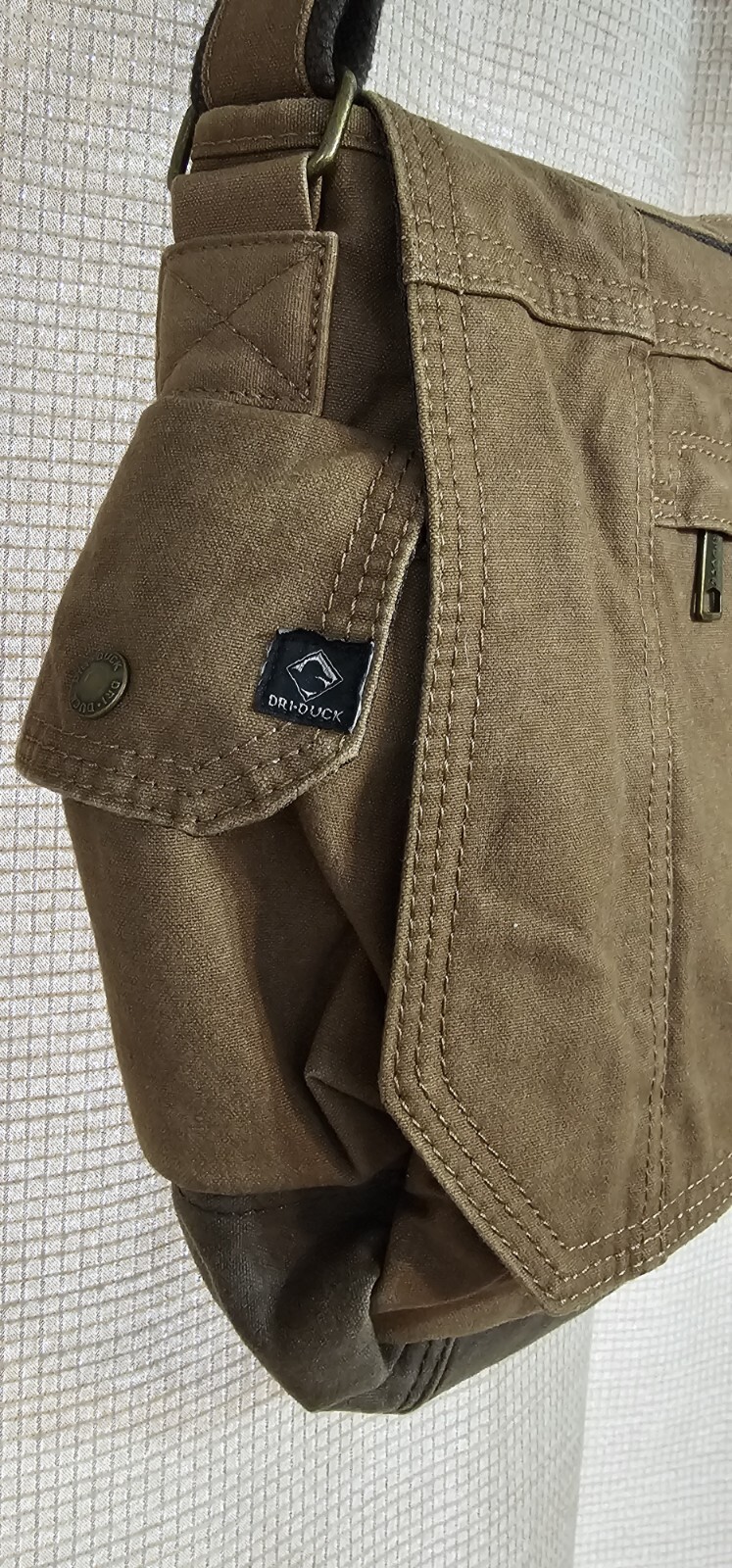 Dri-Duck Messenger Canvas Bag Laptop Heavy Duty Hunting