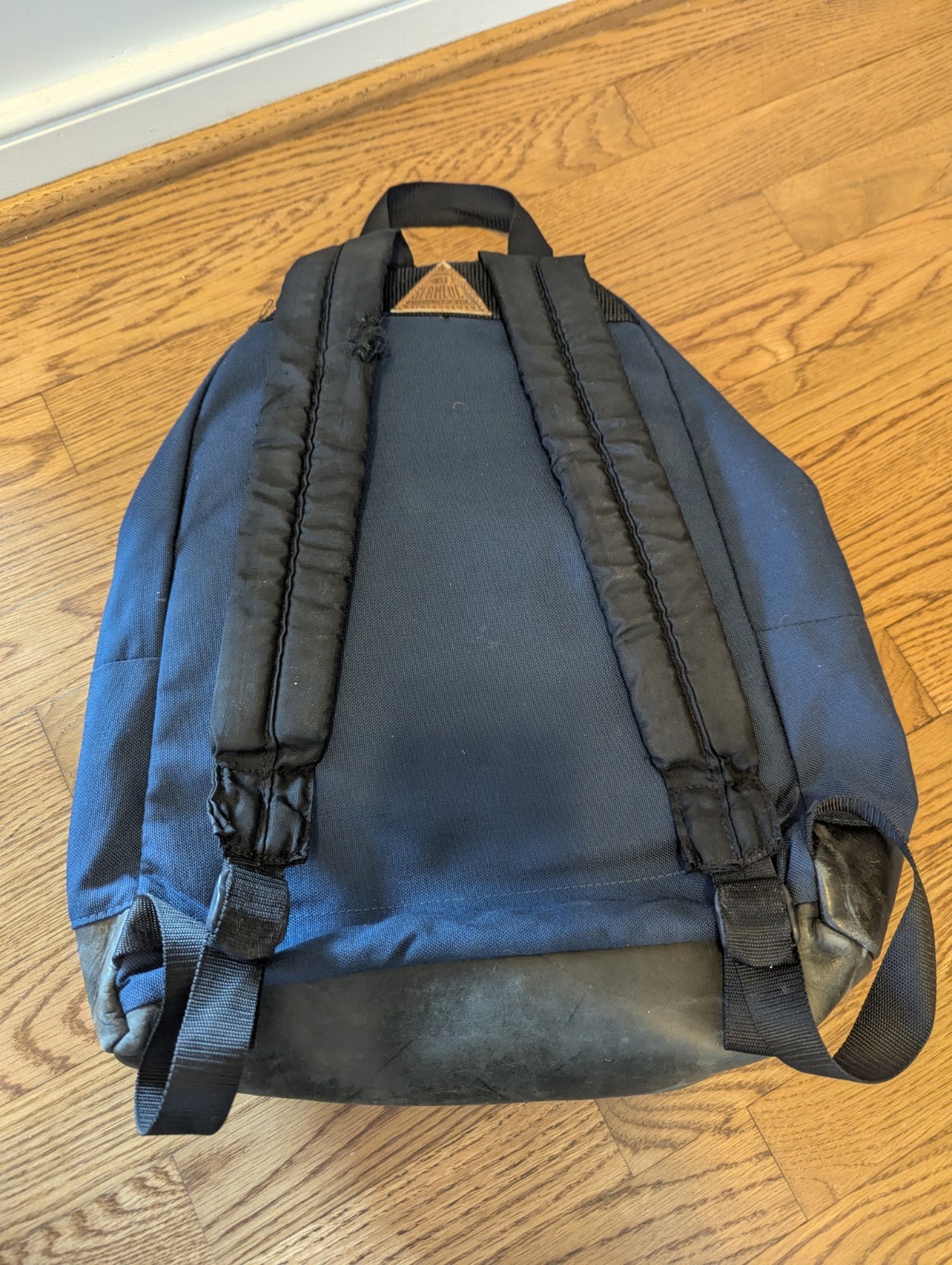 Vintage Outdoor Products Seamlock Shoulder Strap Made In USA Backpack Navy Blue