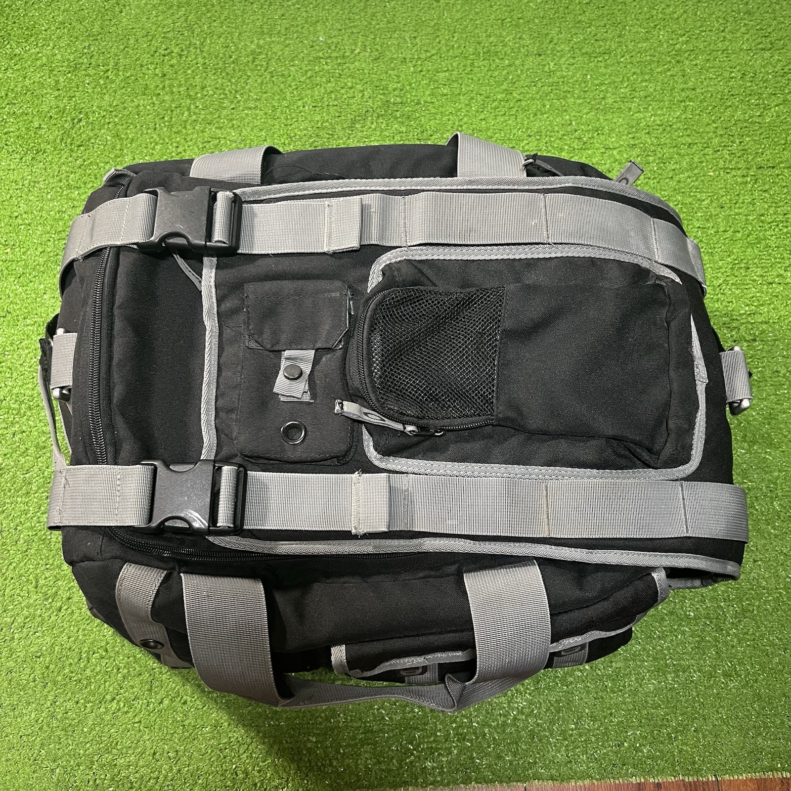 Vintage Oakley Software Tactical Duffle Bag Black Mechanism TFG Field Gear range