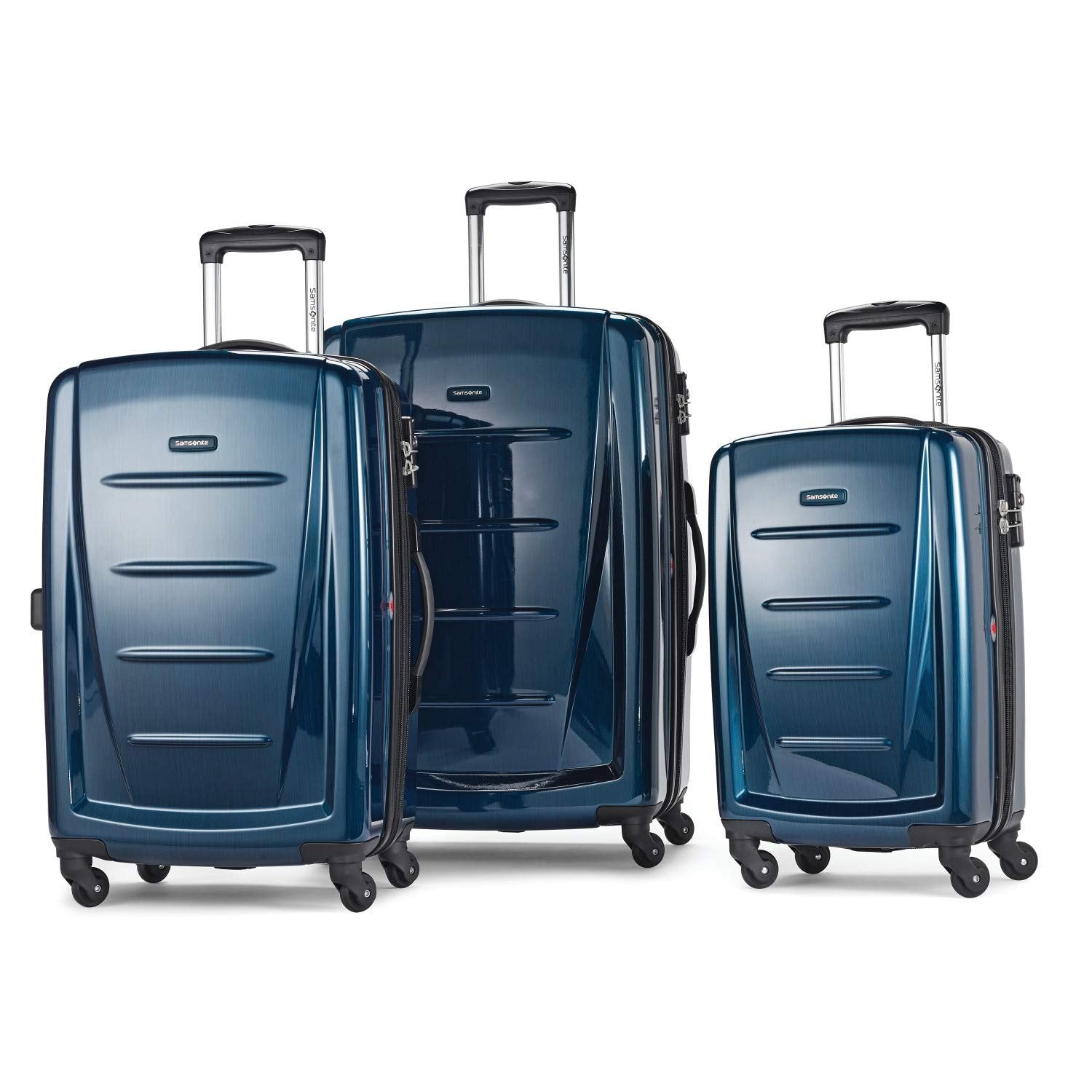 Samsonite Winfield 2 Hardside Luggage Deep Blue Carry On 20 Inch U14