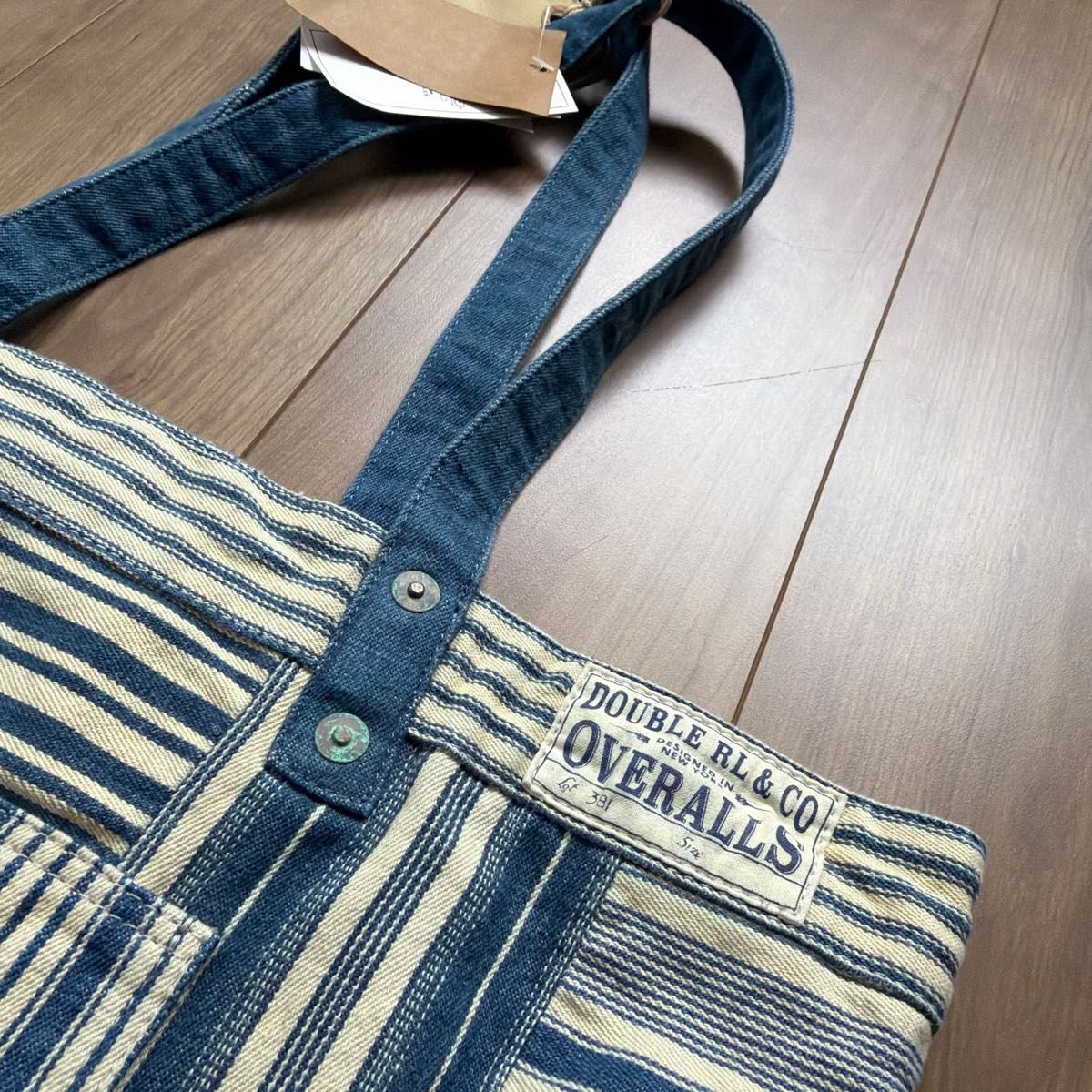 USED BAG RRL indigo patchwork tote bag Japan