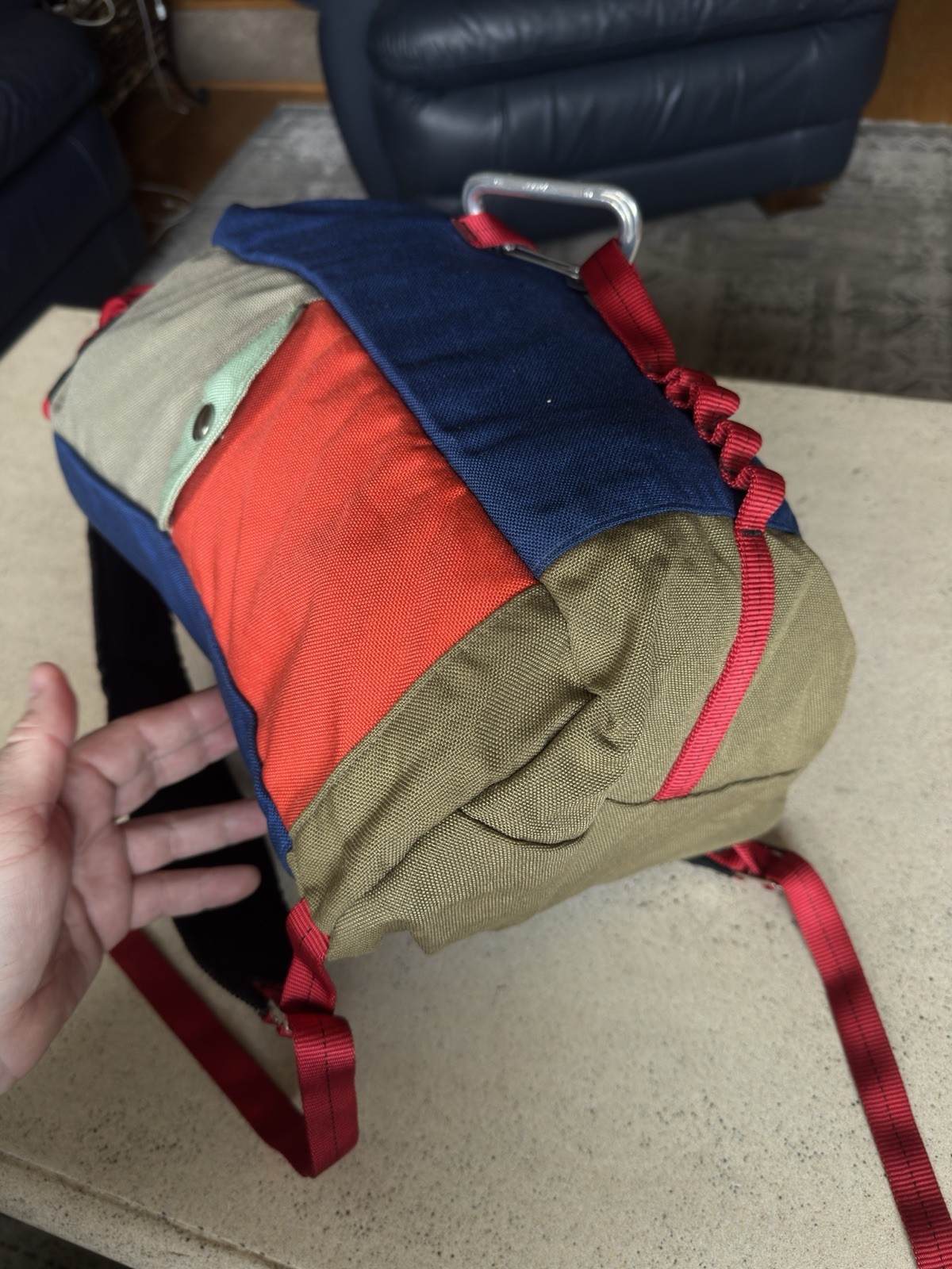 Epperson Mountaineering Large Climb Pack 19x12x6 Multi Color Block Made In USA