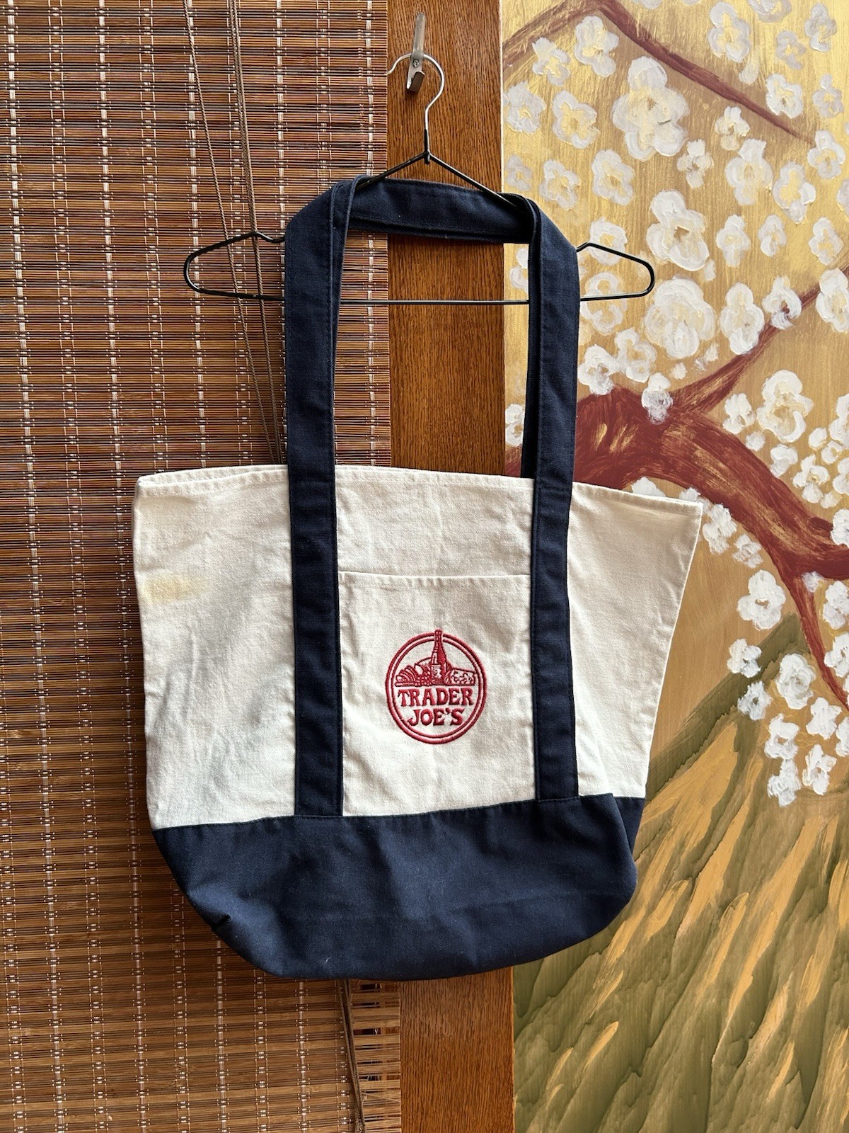 Traders Joes Large Tote Shopping Bag