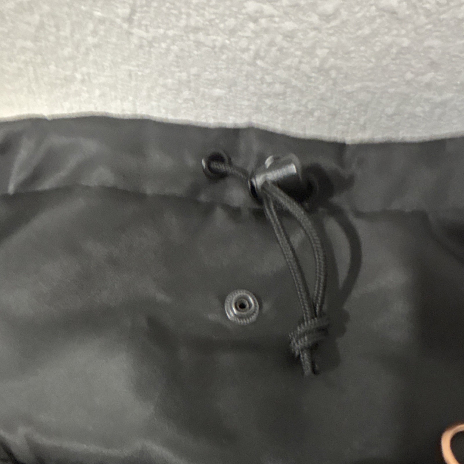 PUMA Black Backpack Drawstring Flap Top Zip Closure, Adjustable Straps, Pockets