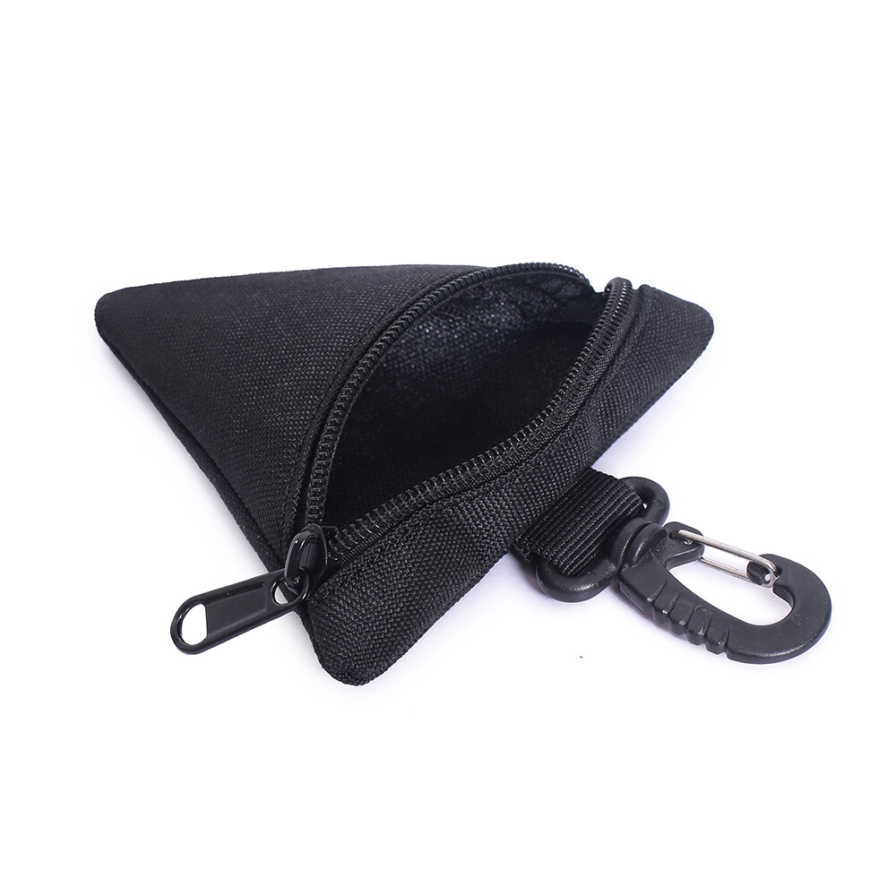 Mini Tactical Coin Key Wallet Military EDC Pack Small Outdoor Triangle Waist Bag