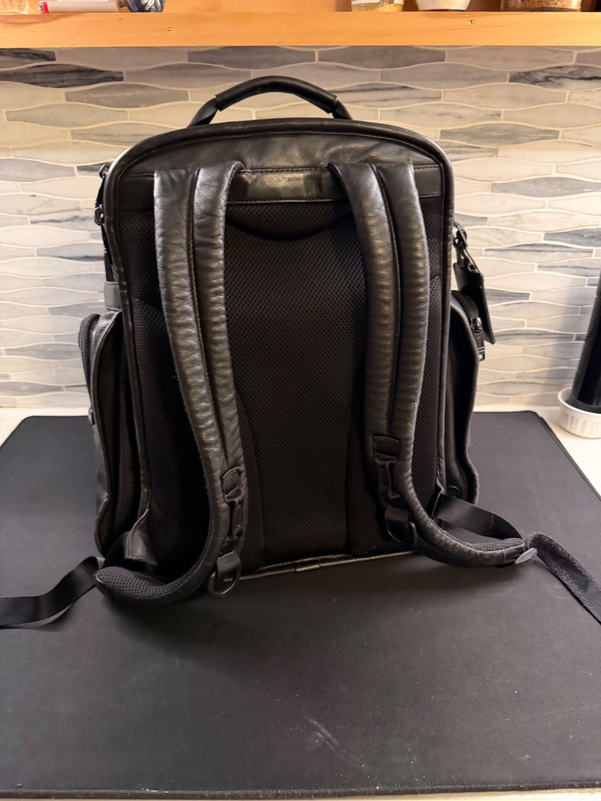 Tumi Alpha 2 – T Pass Leather Brief Pack