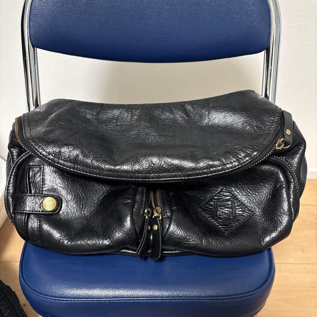 Unknown leather shoulder bag Y2K Sullen Used