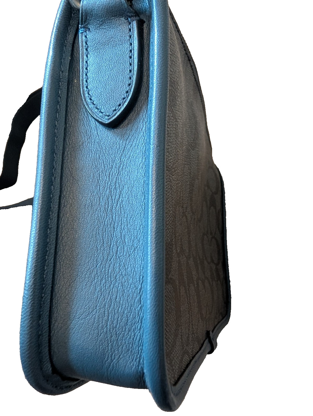 Coach Heritage Convertible Crossbody Shoulder Bag Leather Signature C8141