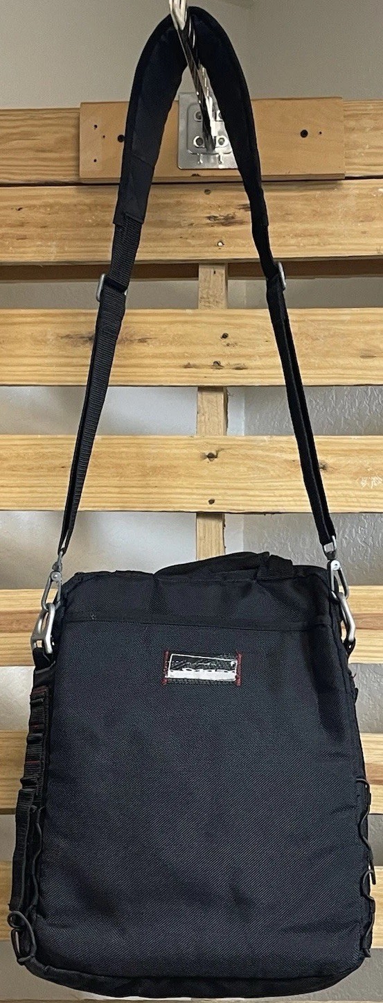 Oakley Tactical Field Gear Vertical Laptop Day Pack Black Messenger Bag JD AP