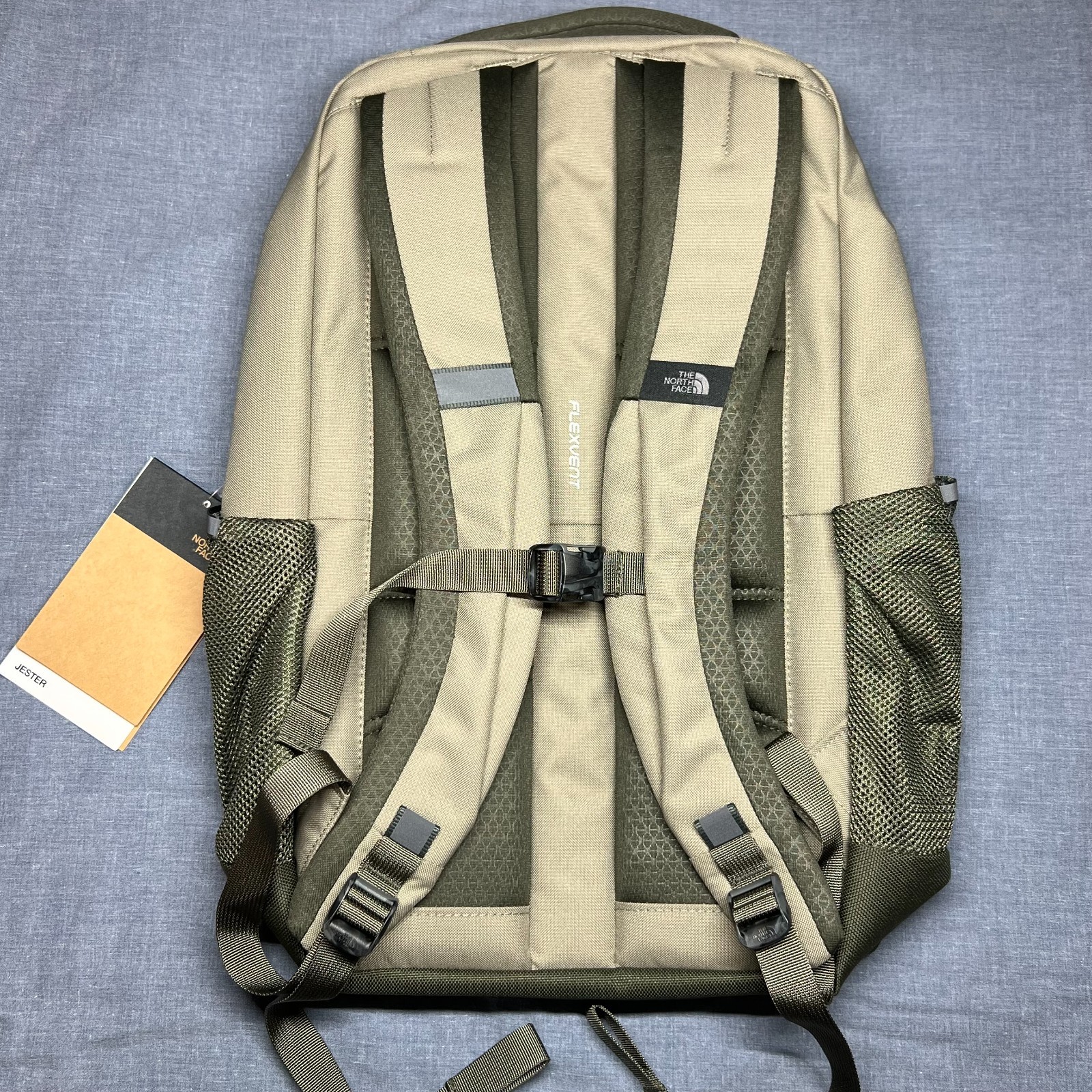 *NWT* The North Face Jester Backpack Cavern Grey/New Taupe Green