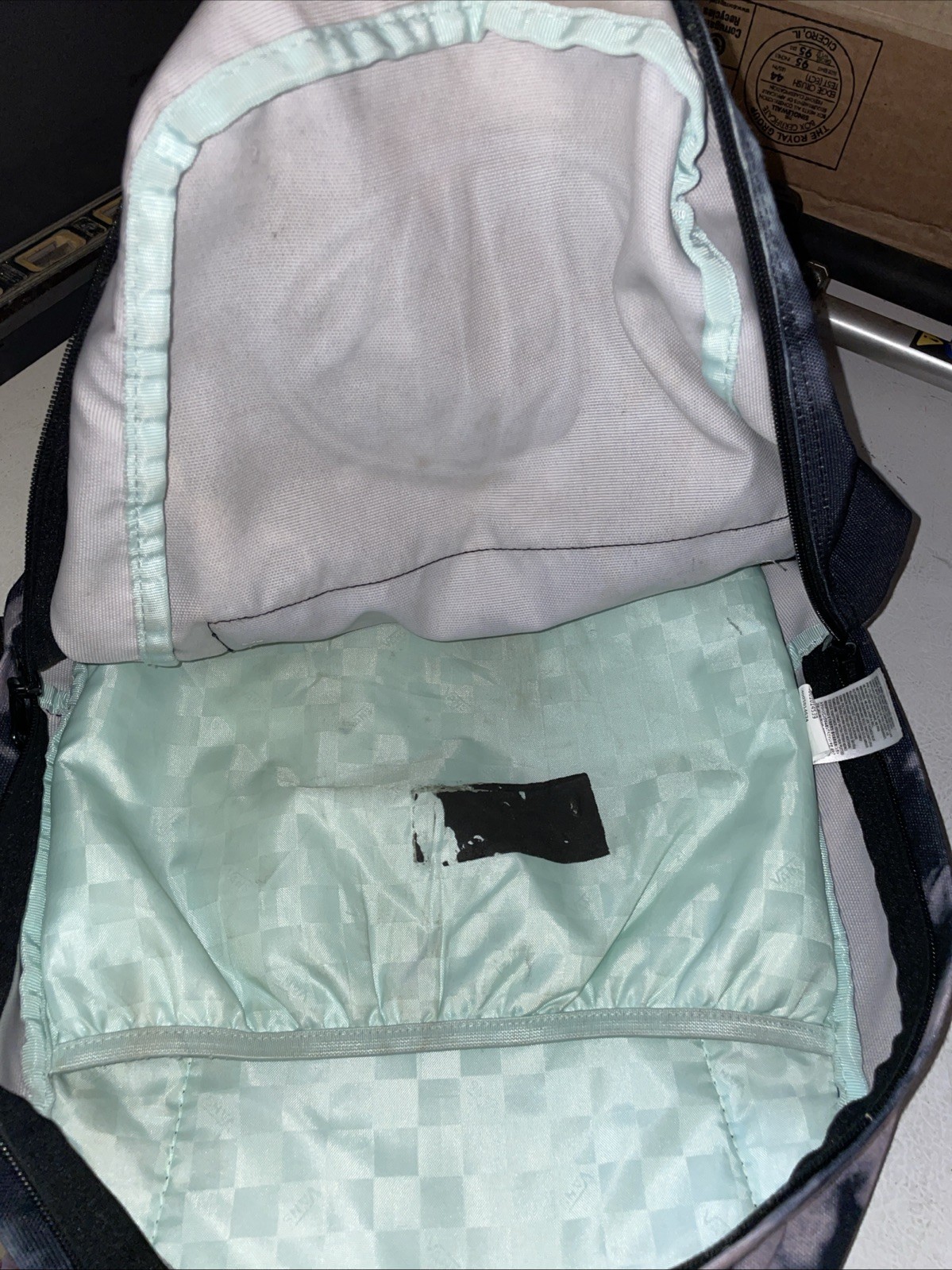 Vans Old Skool III Backpack Black Tie Dye School Bag Laptop Sleeve VN0A316RBZX