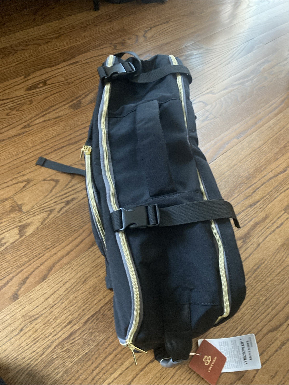 40L Large Travel Backpack 17 Inch Carry on Backpack With Many Pockets – Black