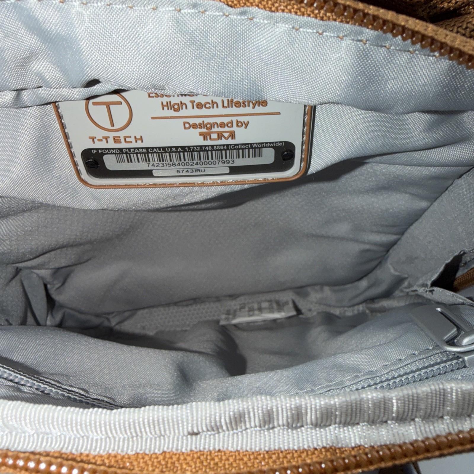 TUMI T-Tech Small Zip Pouch NWT