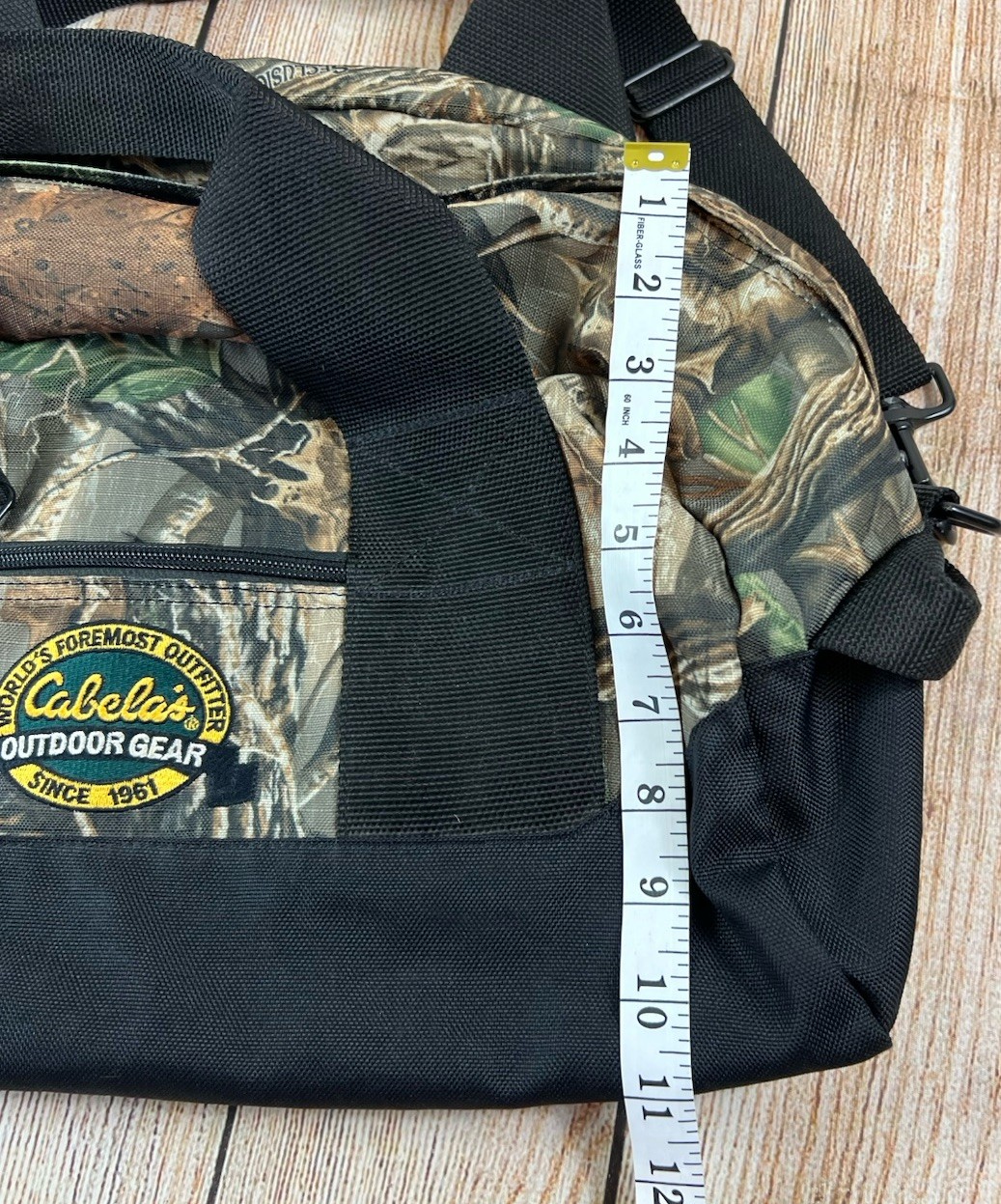 Cabela’s Seclusion 3D Camo Duffel Carry Bag Outdoors Hunting