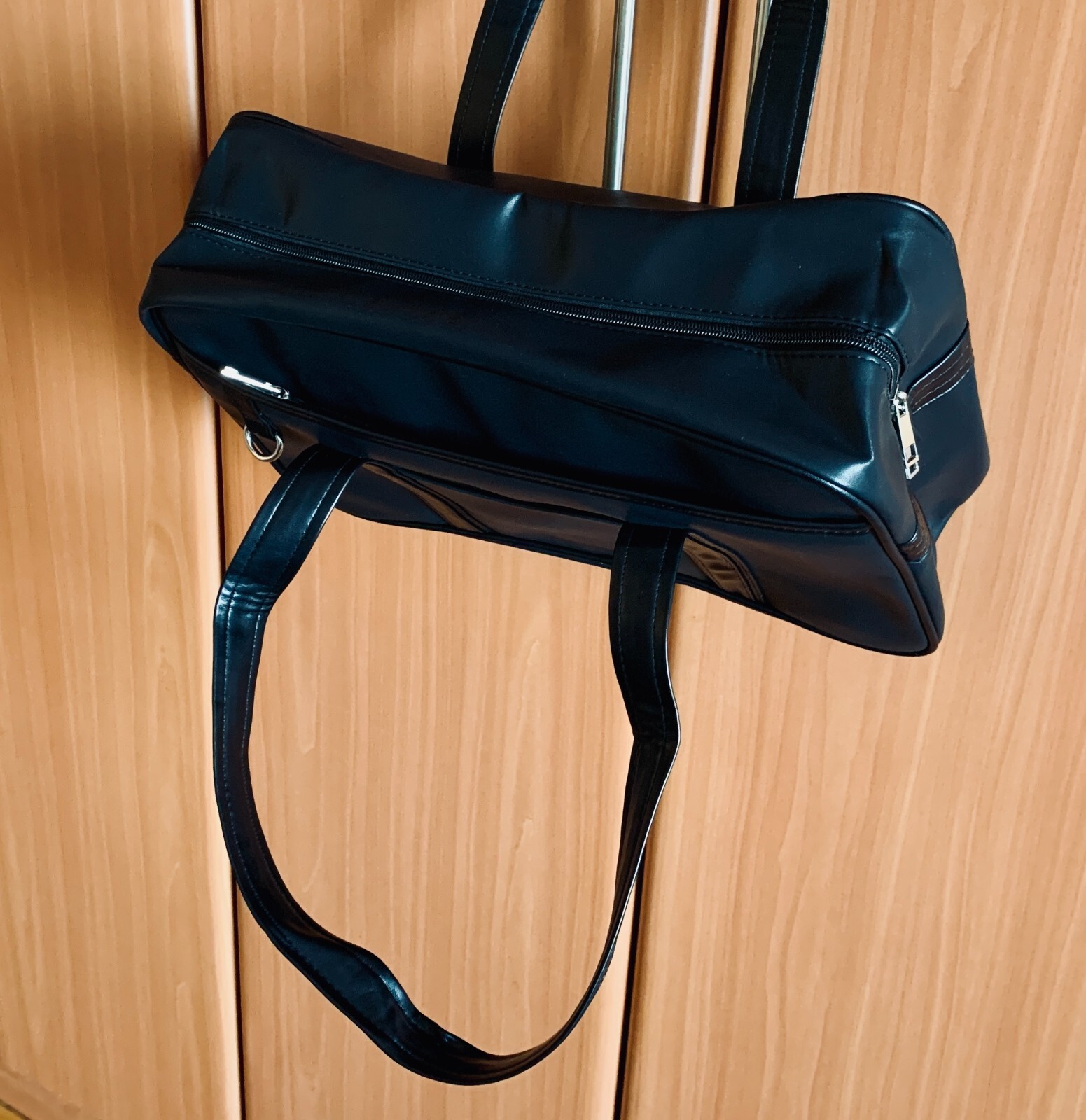 Faux Leather Briefcase Handbag Messenger Business Work Laptop 15.5″x11″x4″ NEW