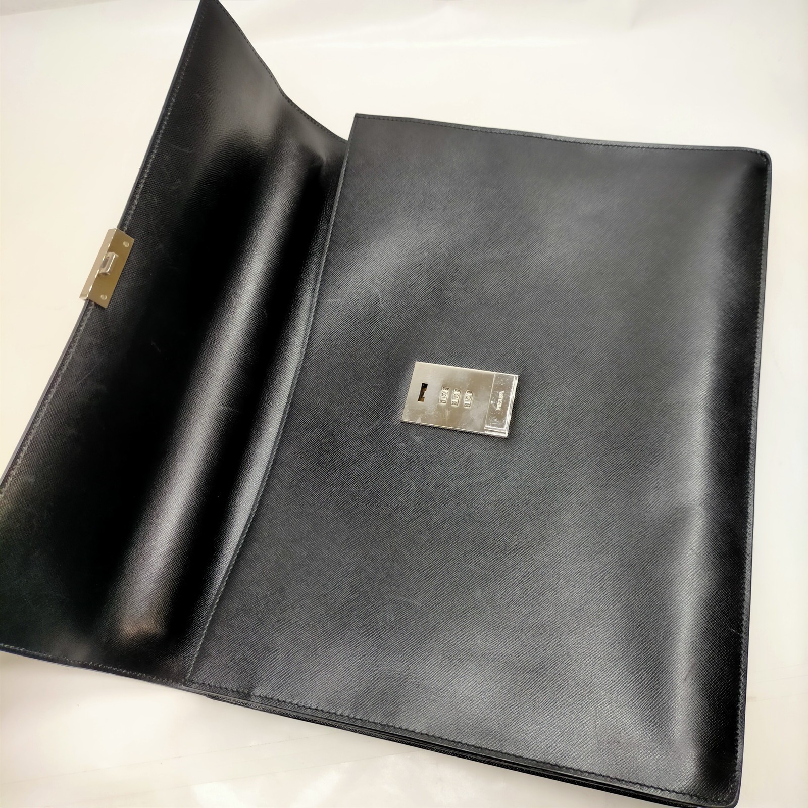 Prada Business Bag Black Leather 2869280
