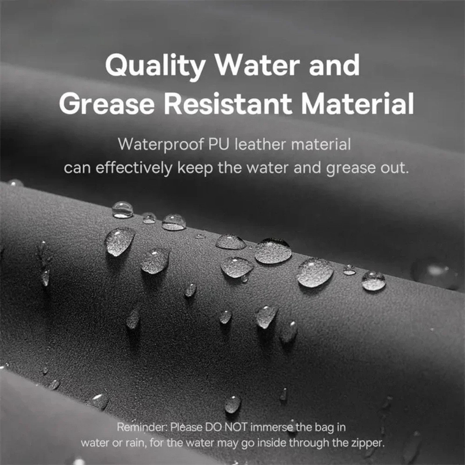 Waterproof Pu Leather Phone Bag For Phone Earphones Power Bank Cable