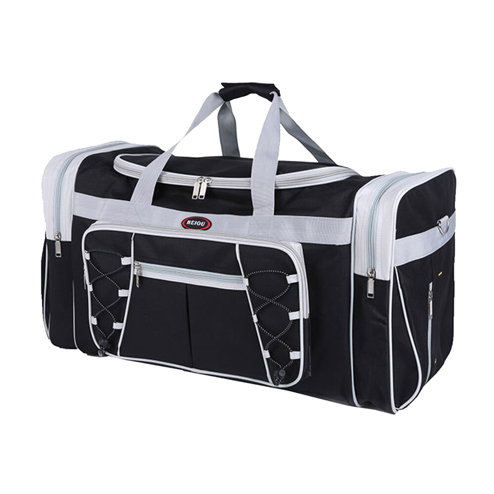 72L Large Duffle Bag for Men Women Foldable Travel Luggage Weekender Bag w Strap