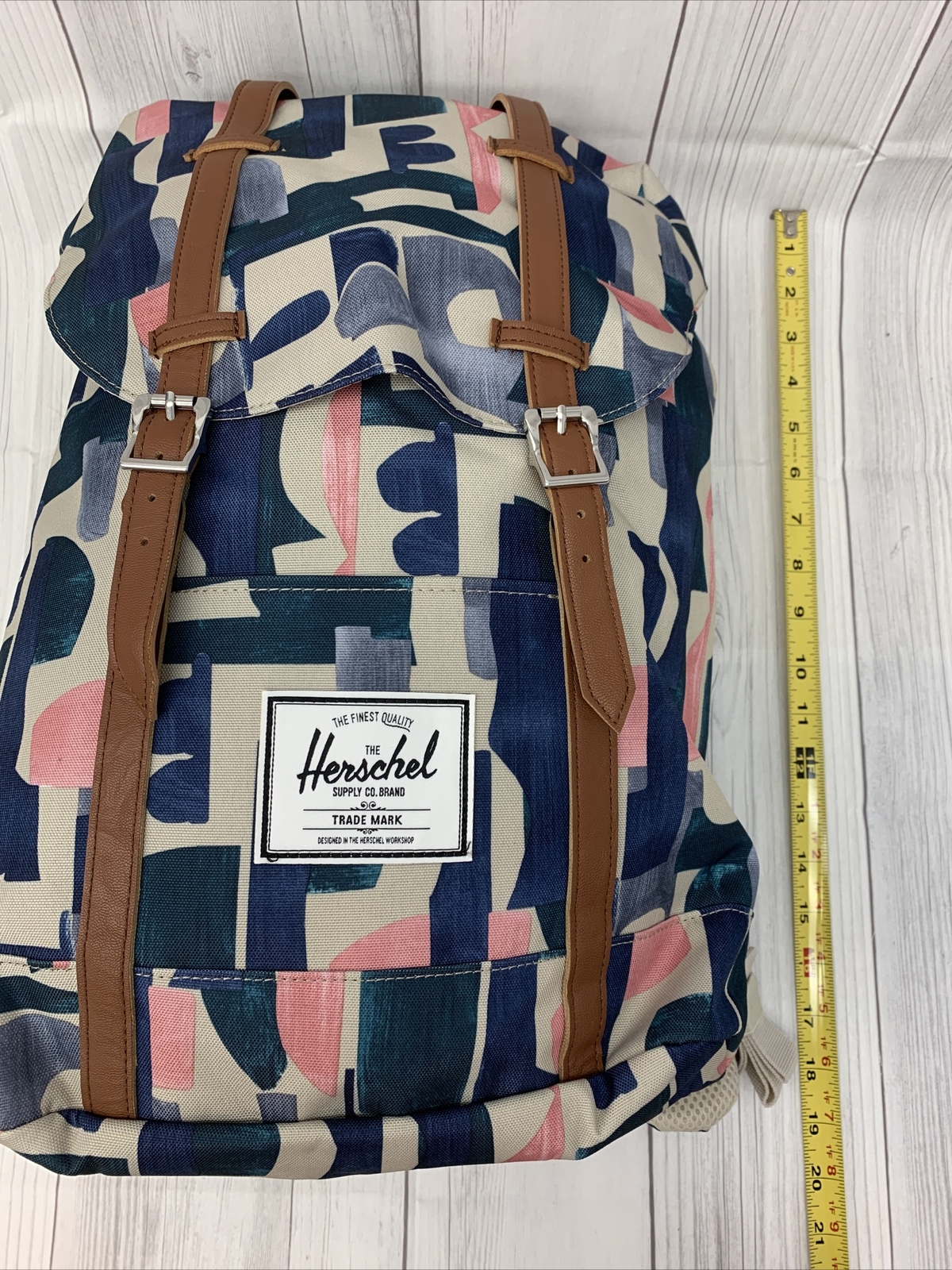 Herschel Supply Company Retreat Abstract Block Backpack