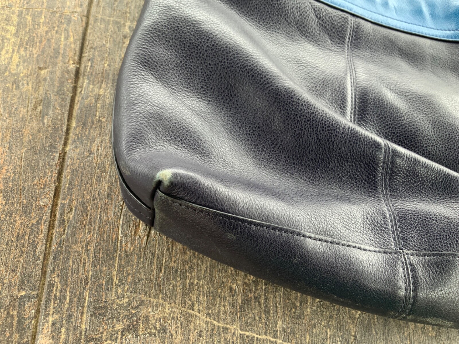 Coach Metropolitan, Sullivan Blue Leather, Crossbody , Messenger, Map Bag.