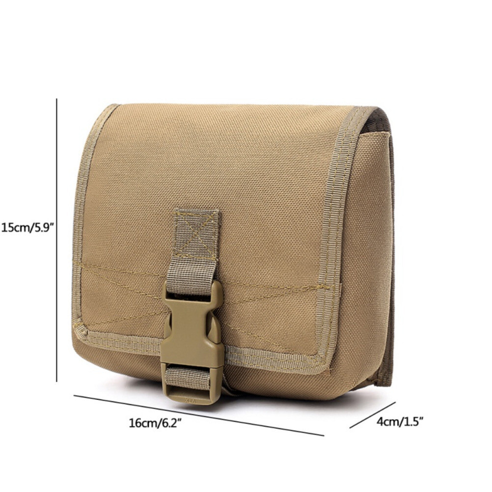 Military Tactical Pouch Waist Pack Combat Molle Bag Hiking EDC Utility Pocket US
