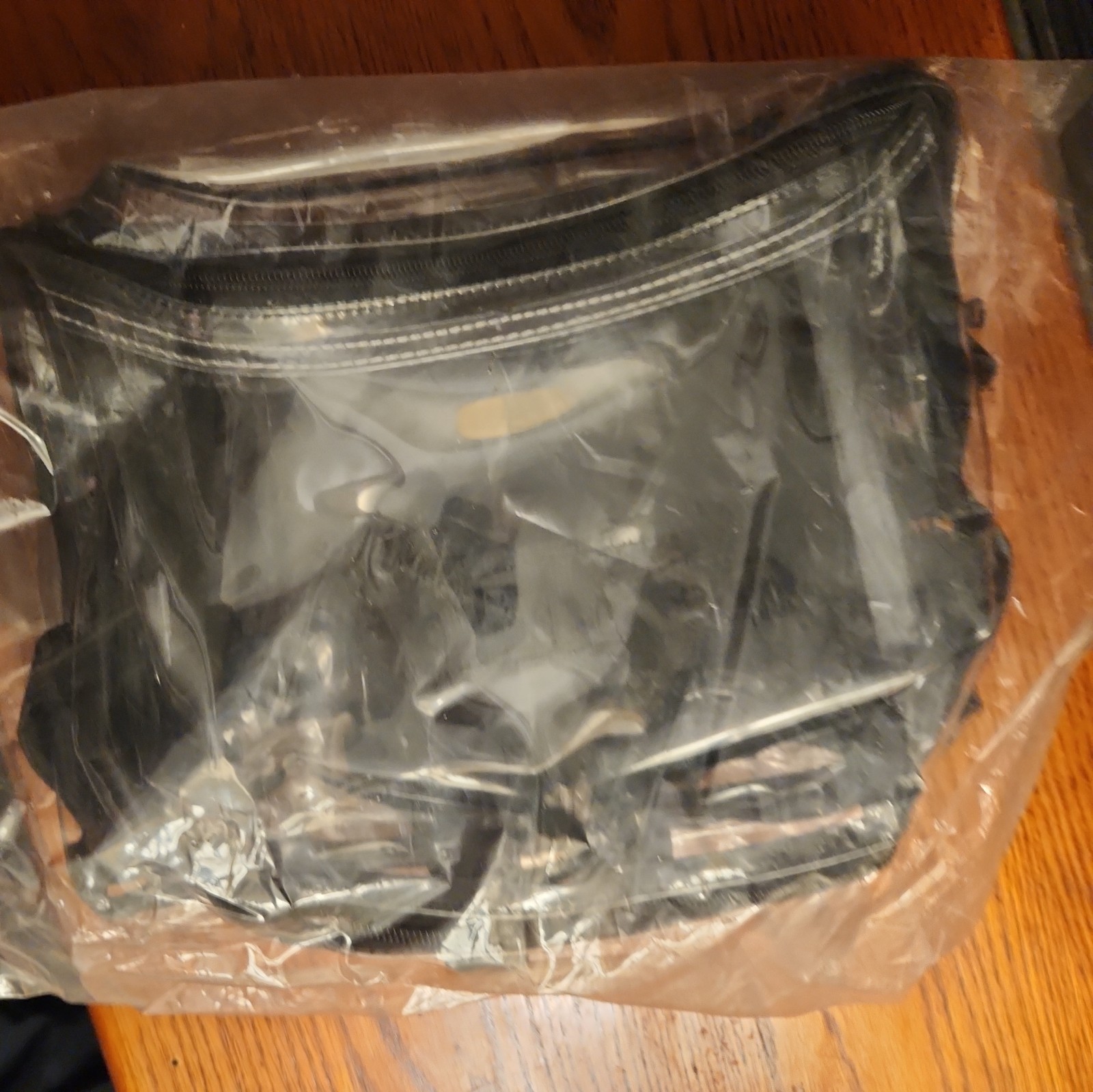 Backpack Clear 12 Inch X 10 Inch Black Straps Great For Concerts.